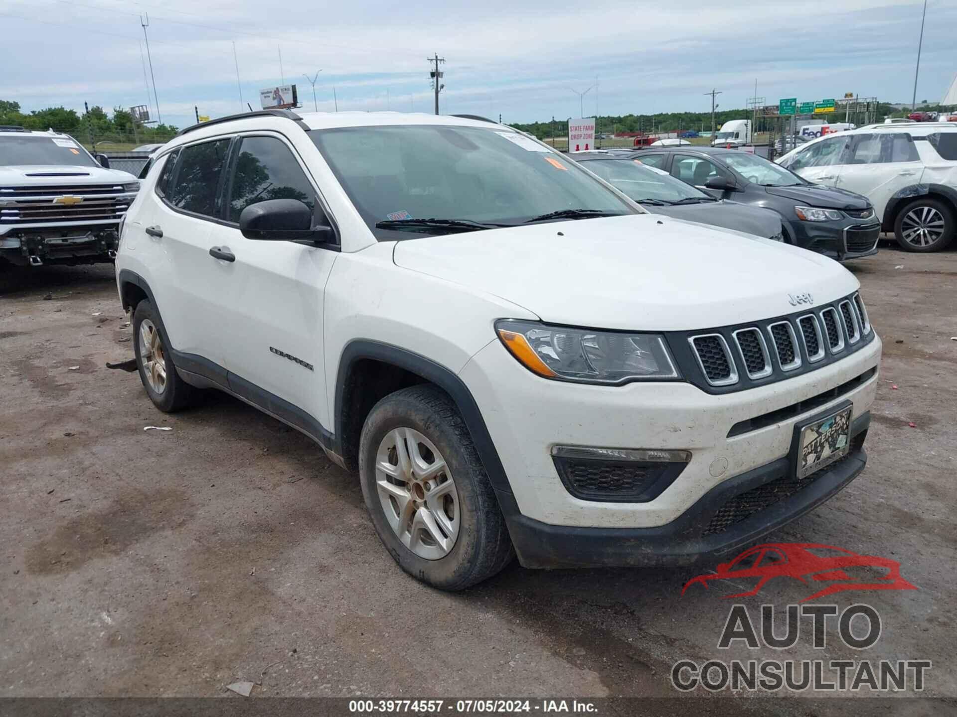 JEEP COMPASS 2020 - 3C4NJCAB5LT121375