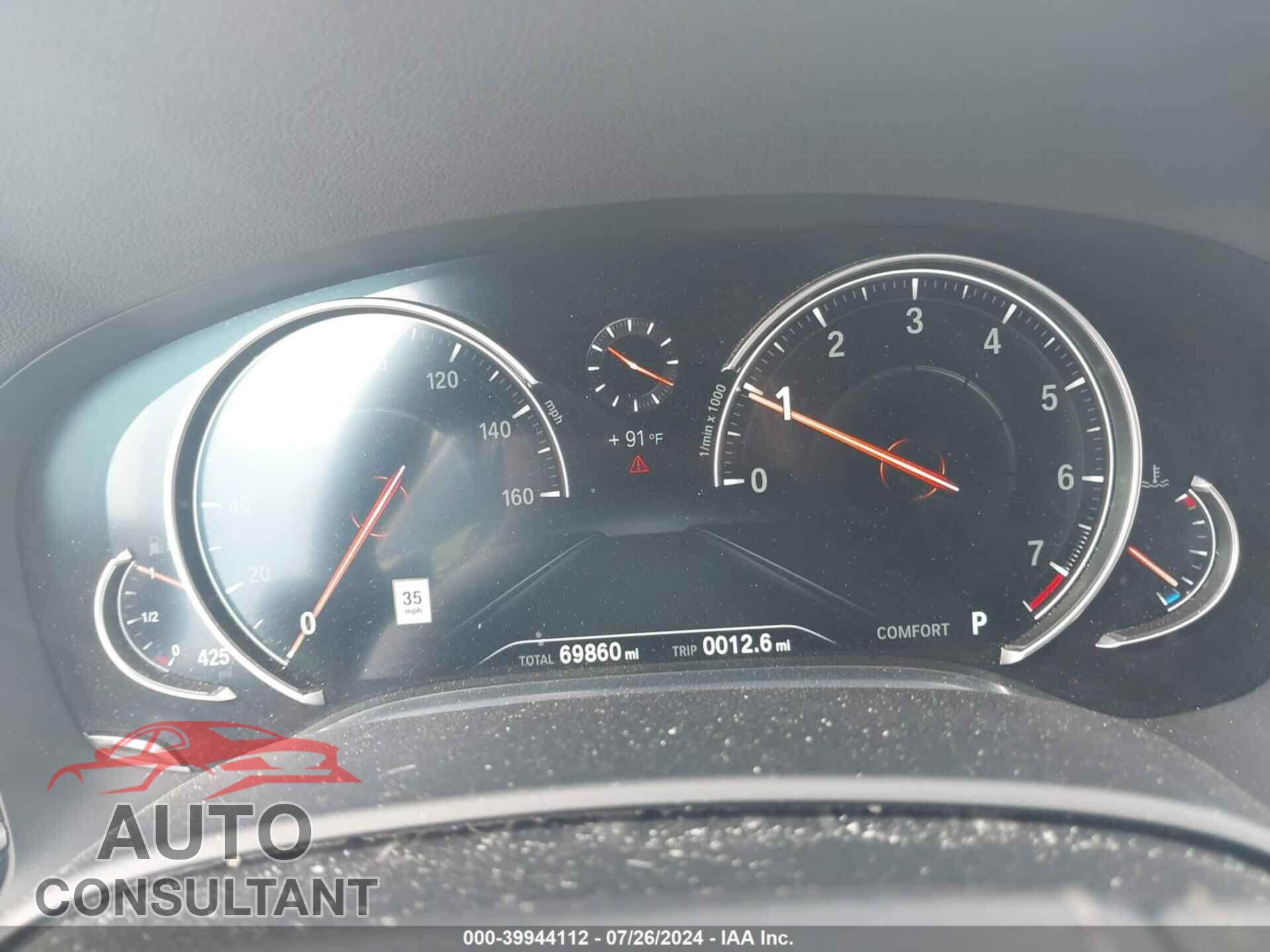 BMW 740I 2017 - WBA7E2C32HG740943