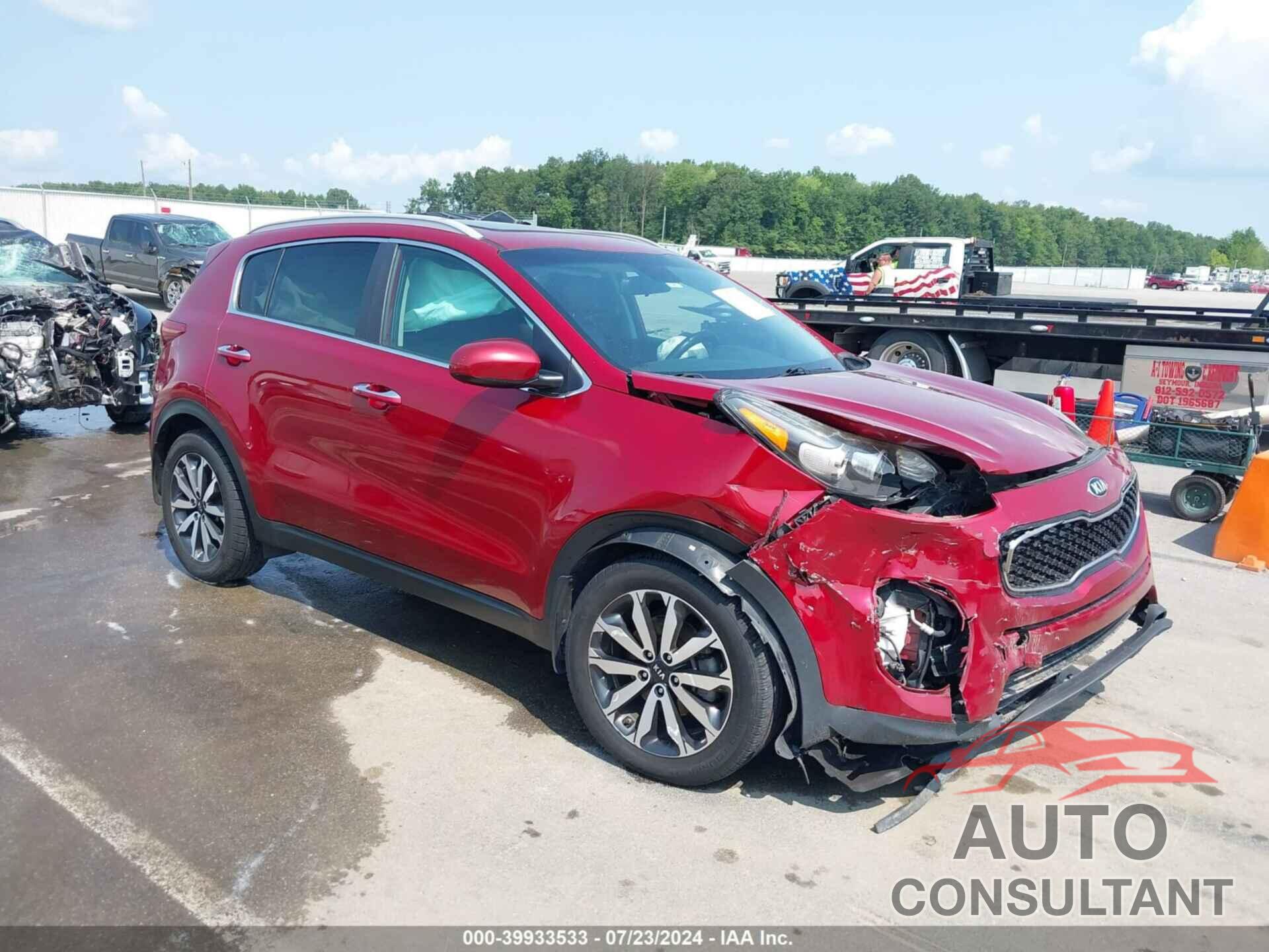 KIA SPORTAGE 2017 - KNDPN3AC6H7133746