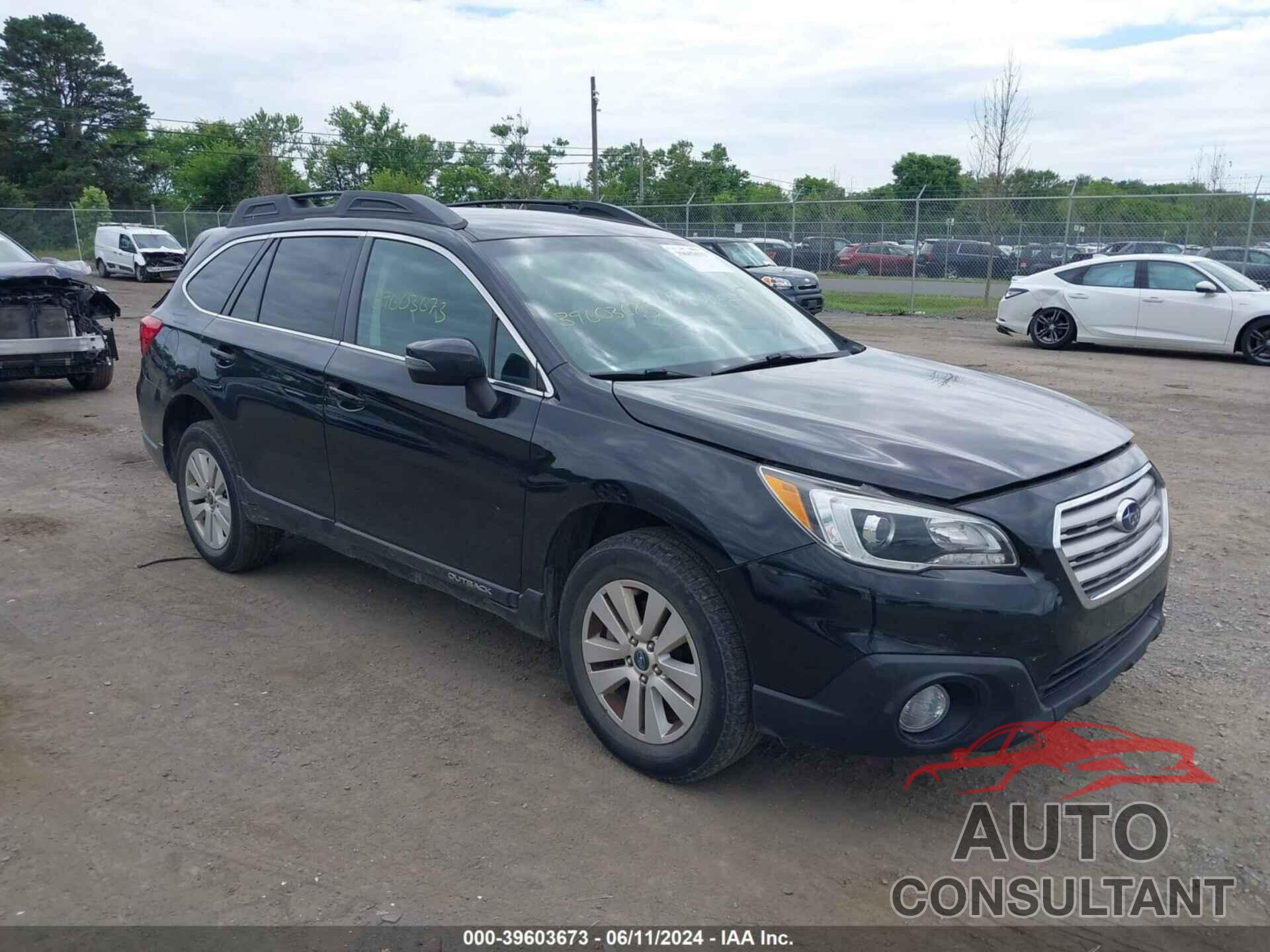 SUBARU OUTBACK 2017 - 4S4BSAFC6H3240444