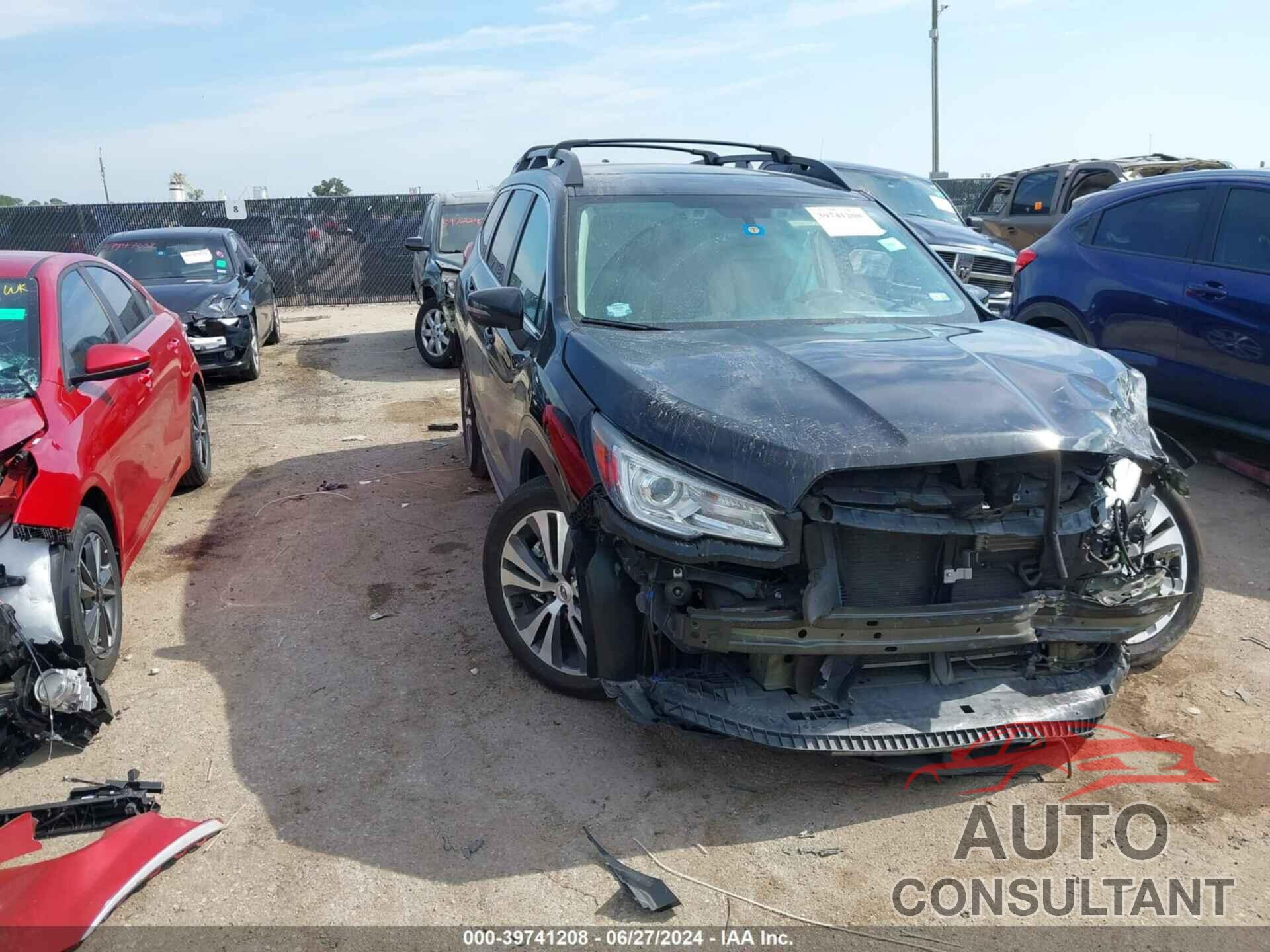 SUBARU ASCENT 2019 - 4S4WMAMD7K3473862