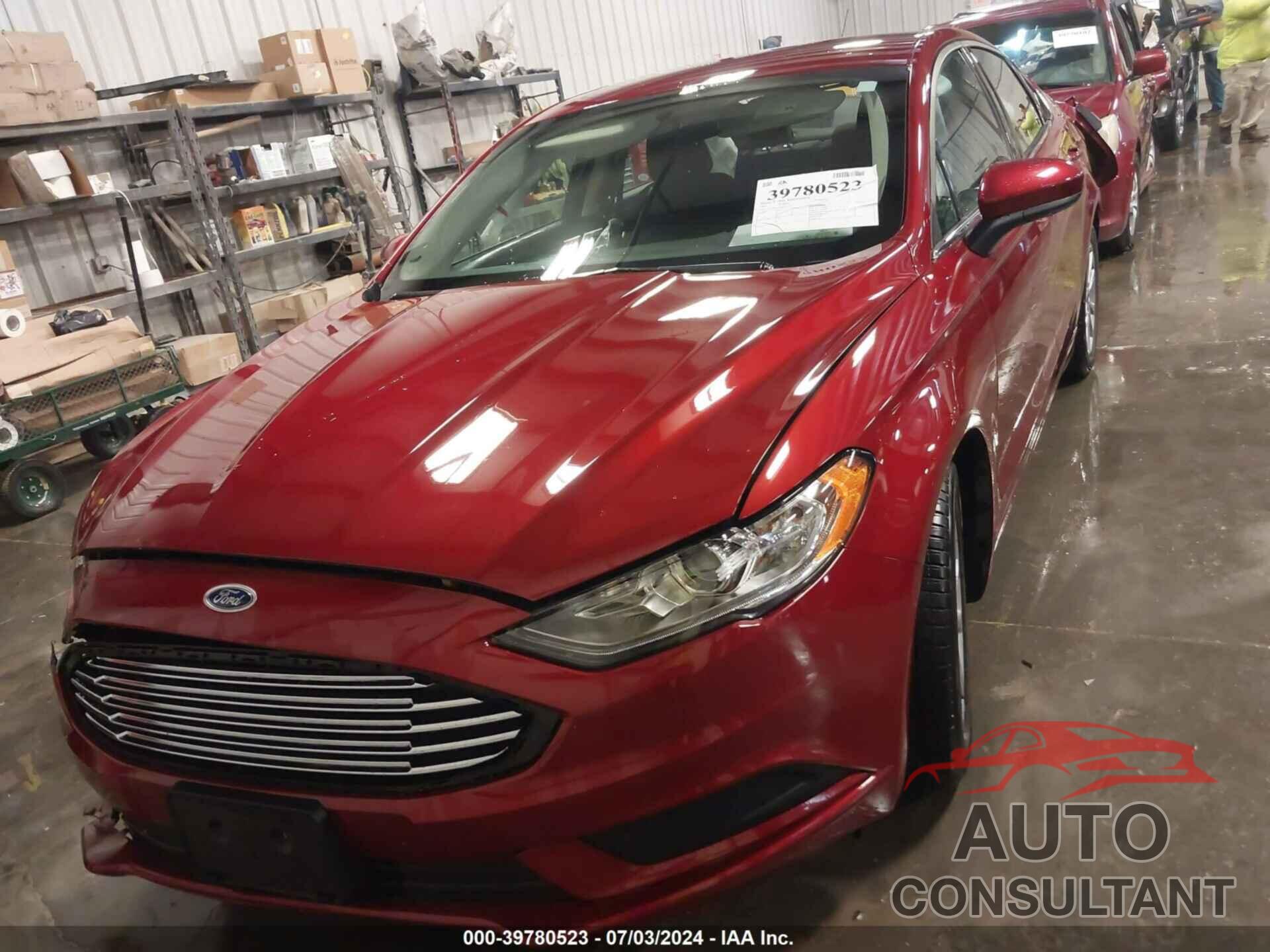 FORD FUSION 2017 - 3FA6P0H70HR413352