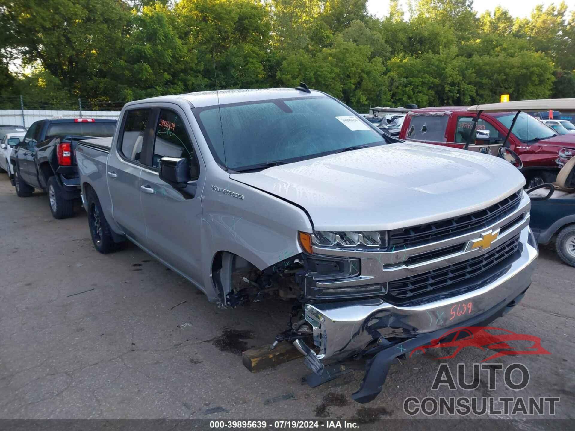 CHEVROLET SILVERADO 1500 2020 - 1GCPYDEK5LZ170279