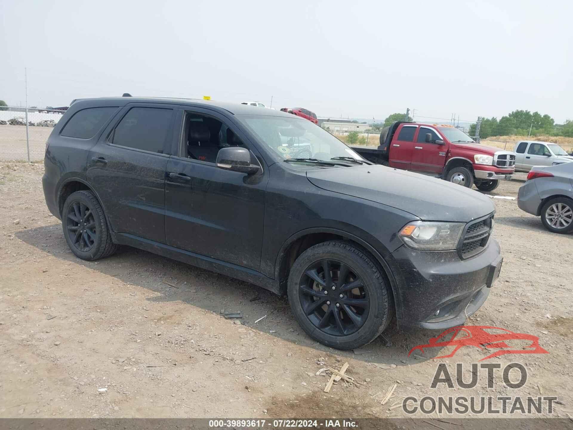 DODGE DURANGO 2017 - 1C4SDJCTXHC623161