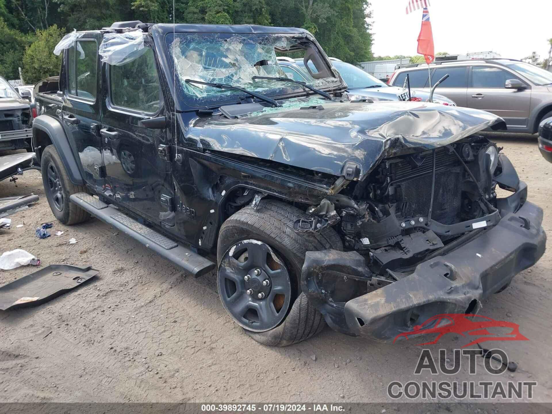 JEEP WRANGLER UNLIMITED 2022 - 1C4HJXDG7NW235015