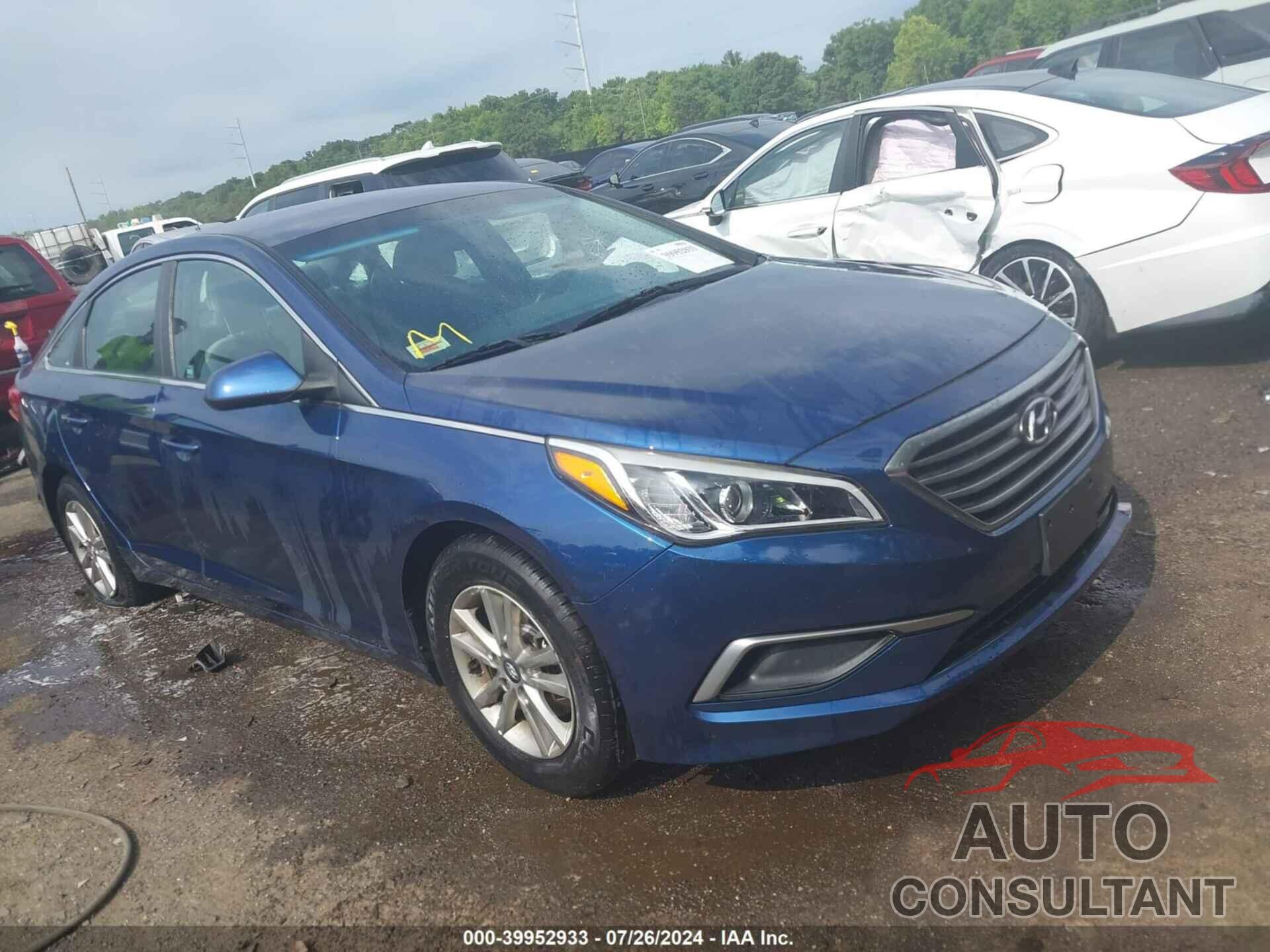 HYUNDAI SONATA 2017 - 5NPE24AF9HH484632