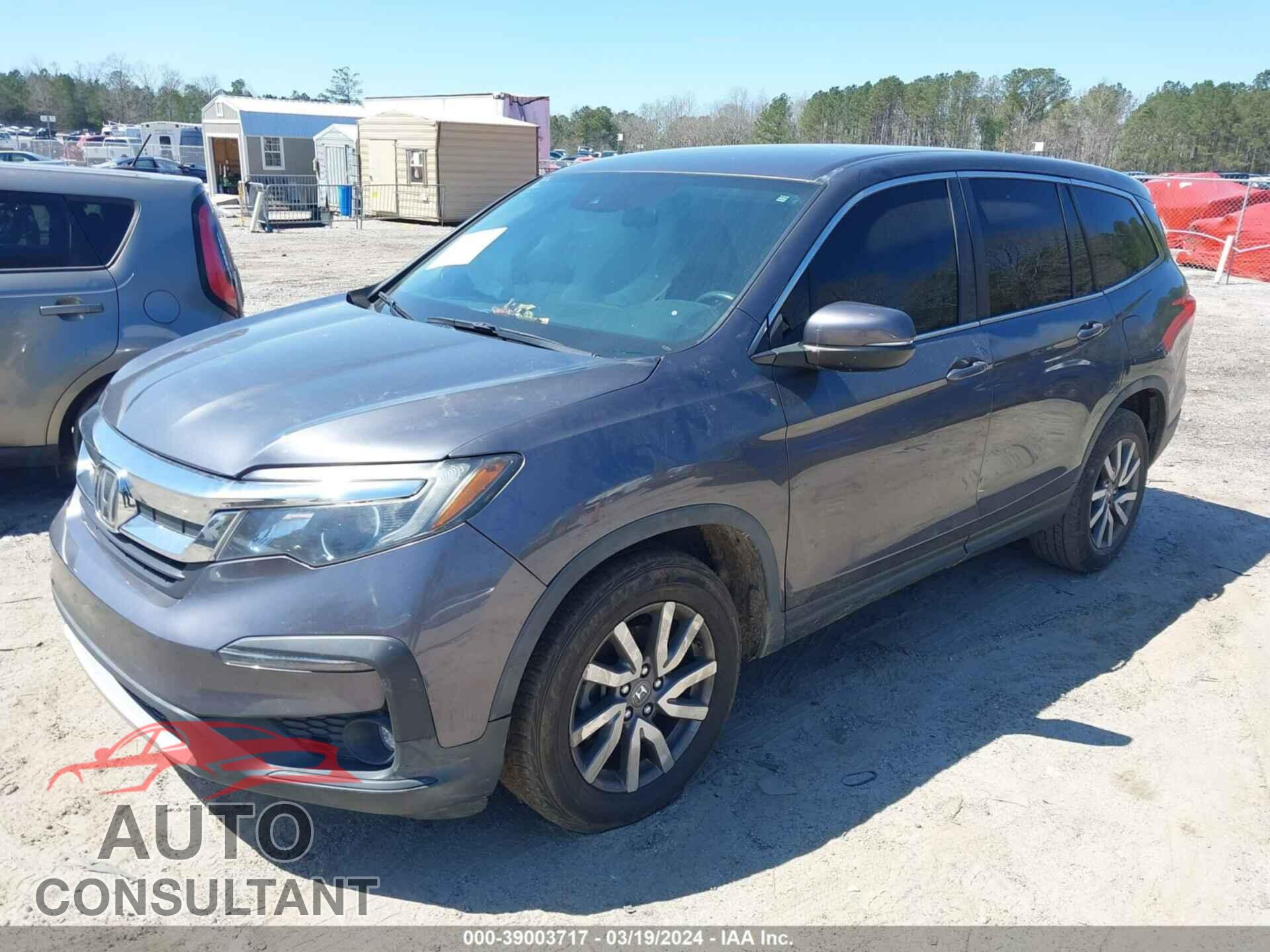 HONDA PILOT 2019 - 5FNYF5H38KB014973