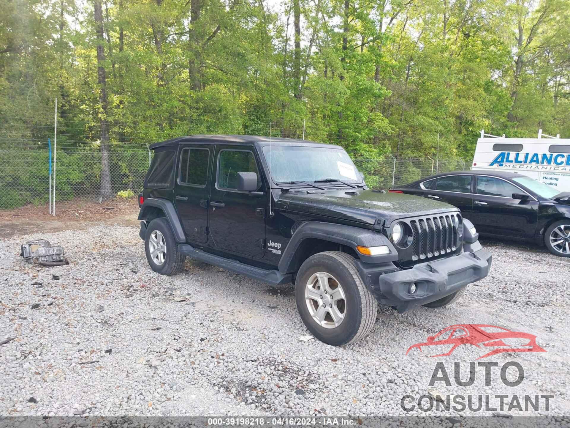 JEEP WRANGLER UNLIMITED 2019 - 1C4HJXDG4KW546493