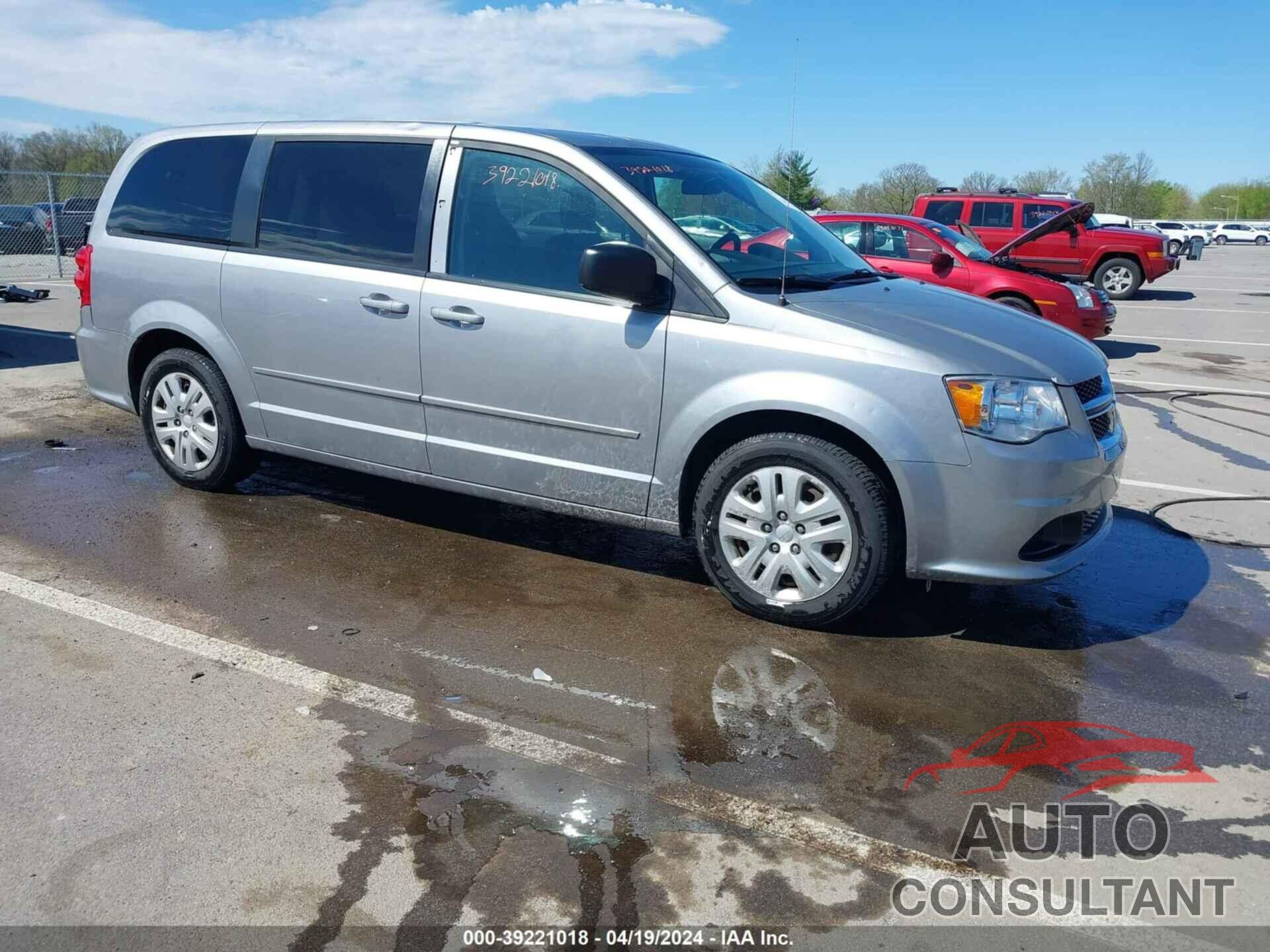 DODGE GRAND CARAVAN 2017 - 2C4RDGBGXHR600959