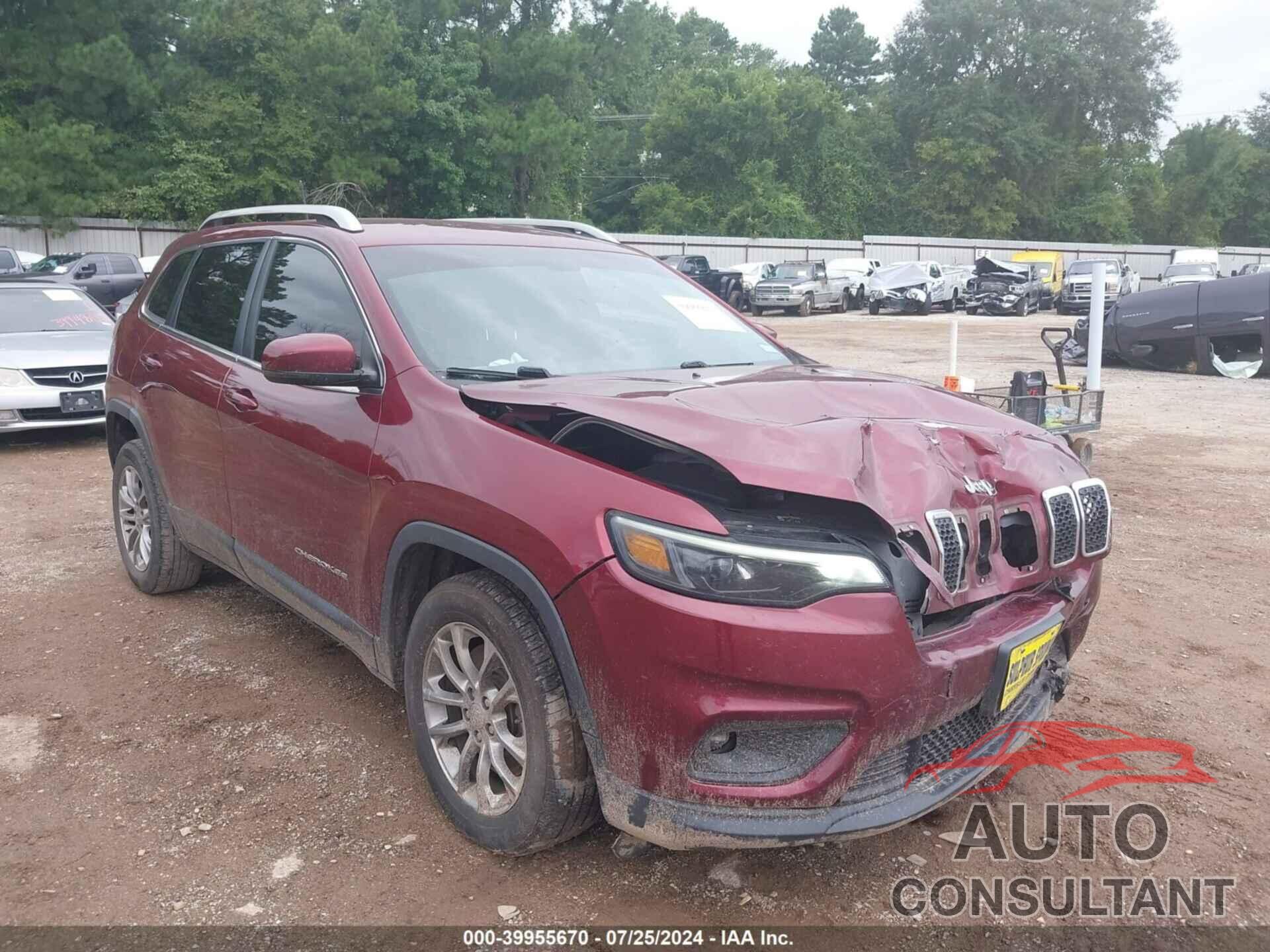 JEEP CHEROKEE 2019 - 1C4PJLLB5KD278608