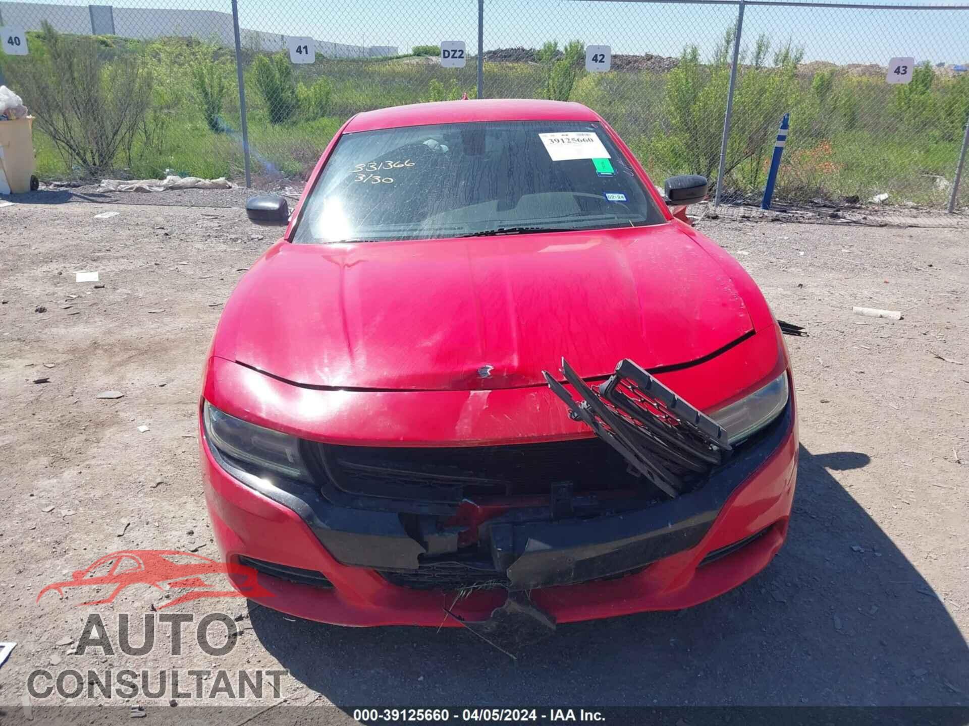 DODGE CHARGER 2016 - 2C3CDXCT4GH179329