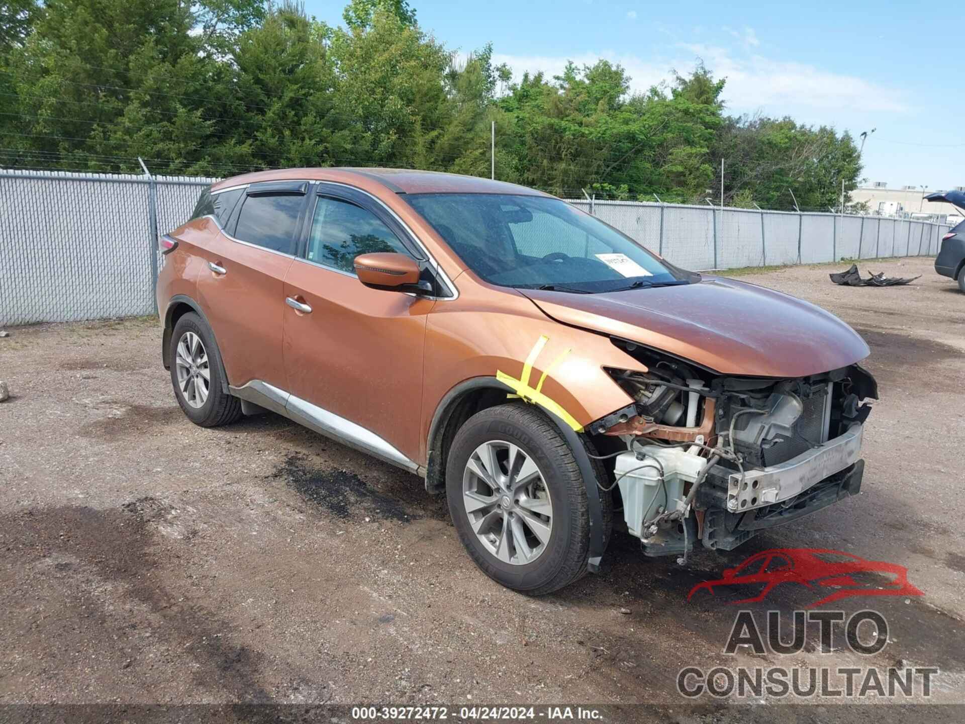 NISSAN MURANO 2016 - 5N1AZ2MG1GN105118