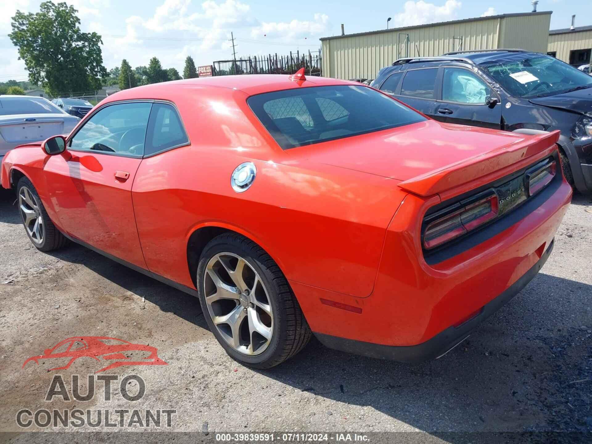 DODGE CHALLENGER 2016 - 2C3CDZAG6GH316773