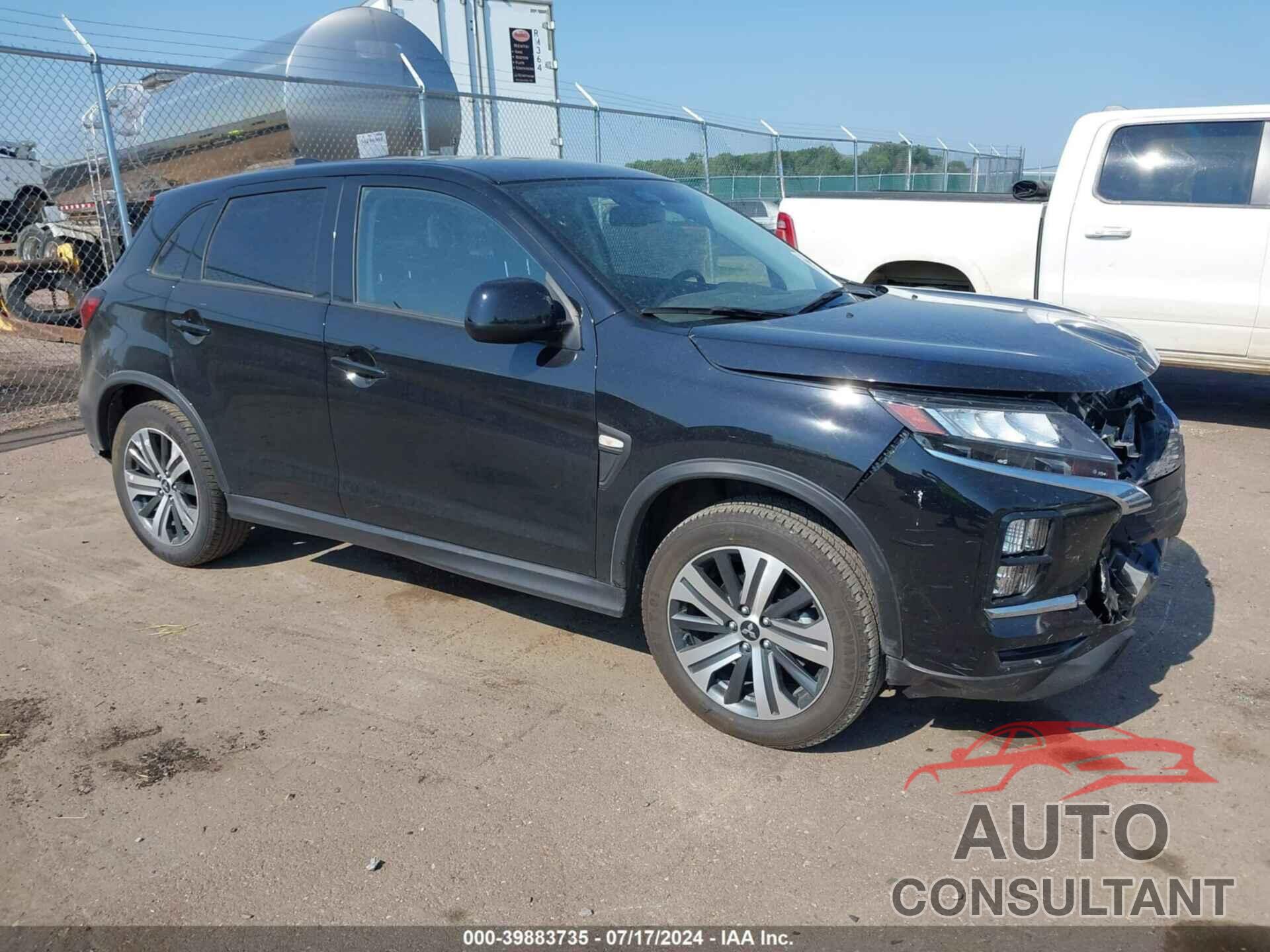 MITSUBISHI OUTLANDER SPORT 2022 - JA4APUAU1NU002536