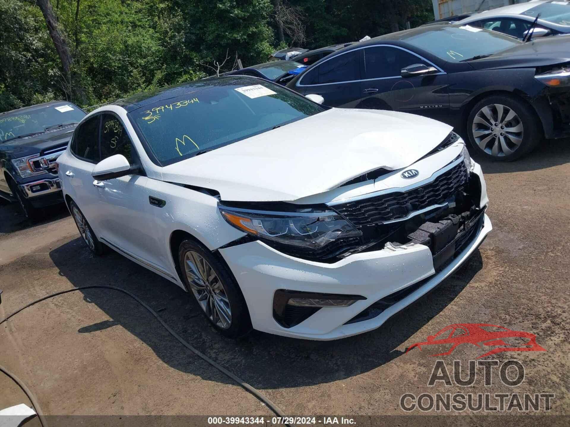 KIA OPTIMA 2019 - 5XXGV4L28KG291241