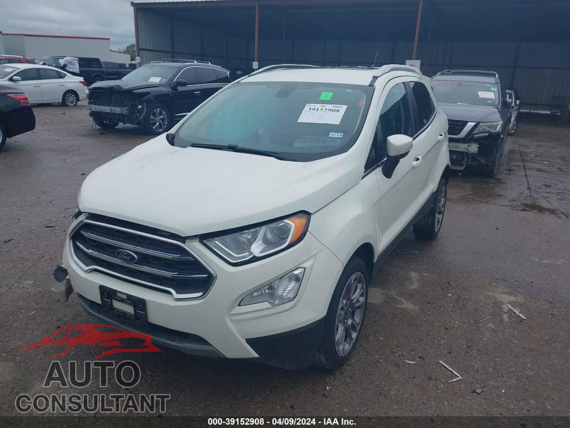 FORD ECOSPORT 2020 - MAJ6S3KL1LC359959