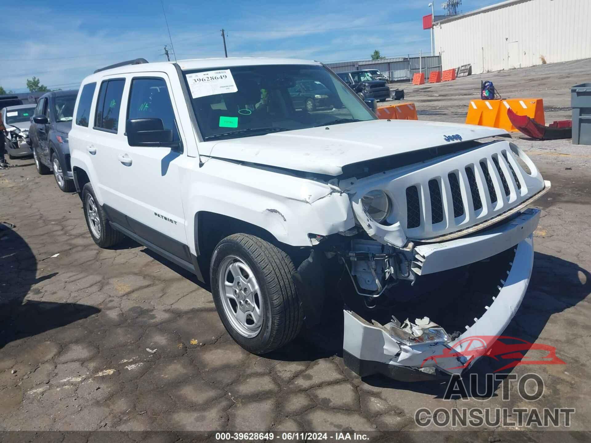 JEEP PATRIOT 2016 - 1C4NJPBA1GD678132