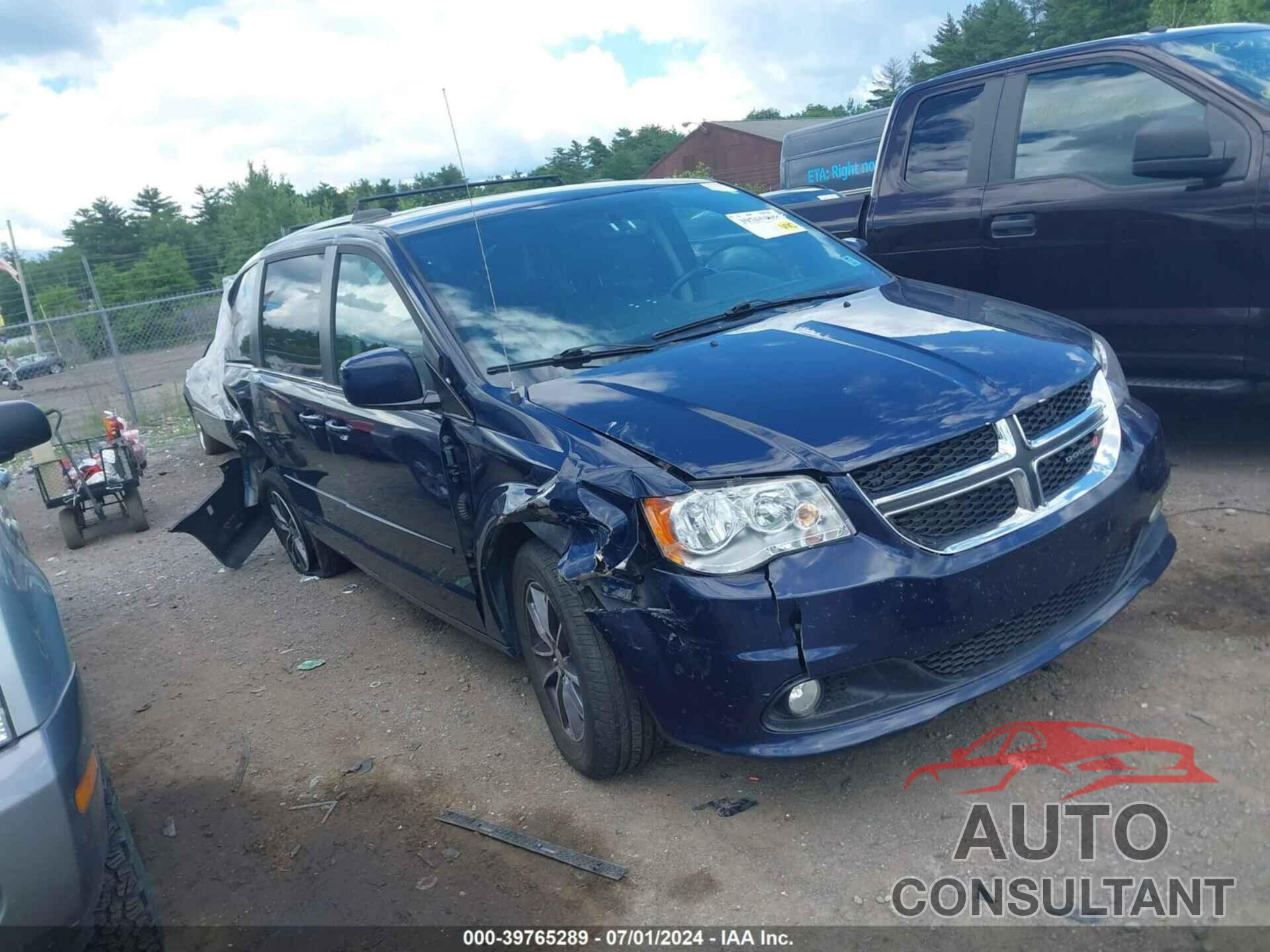 DODGE GRAND CARAVAN 2016 - 2C4RDGBG5GR126109