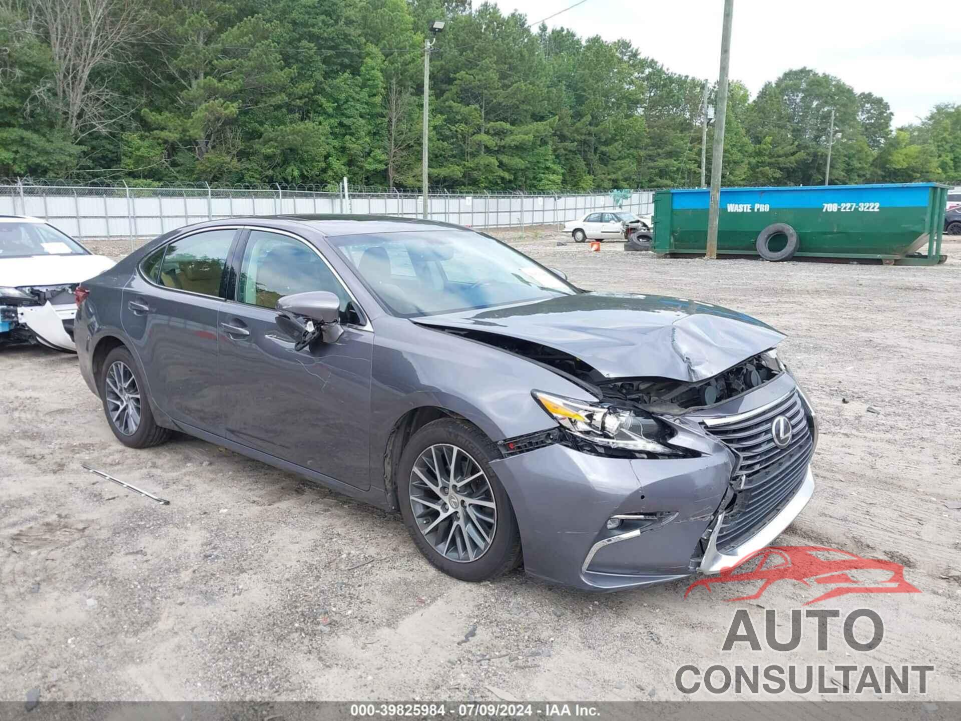 LEXUS ES 350 2016 - 58ABK1GG2GU010032