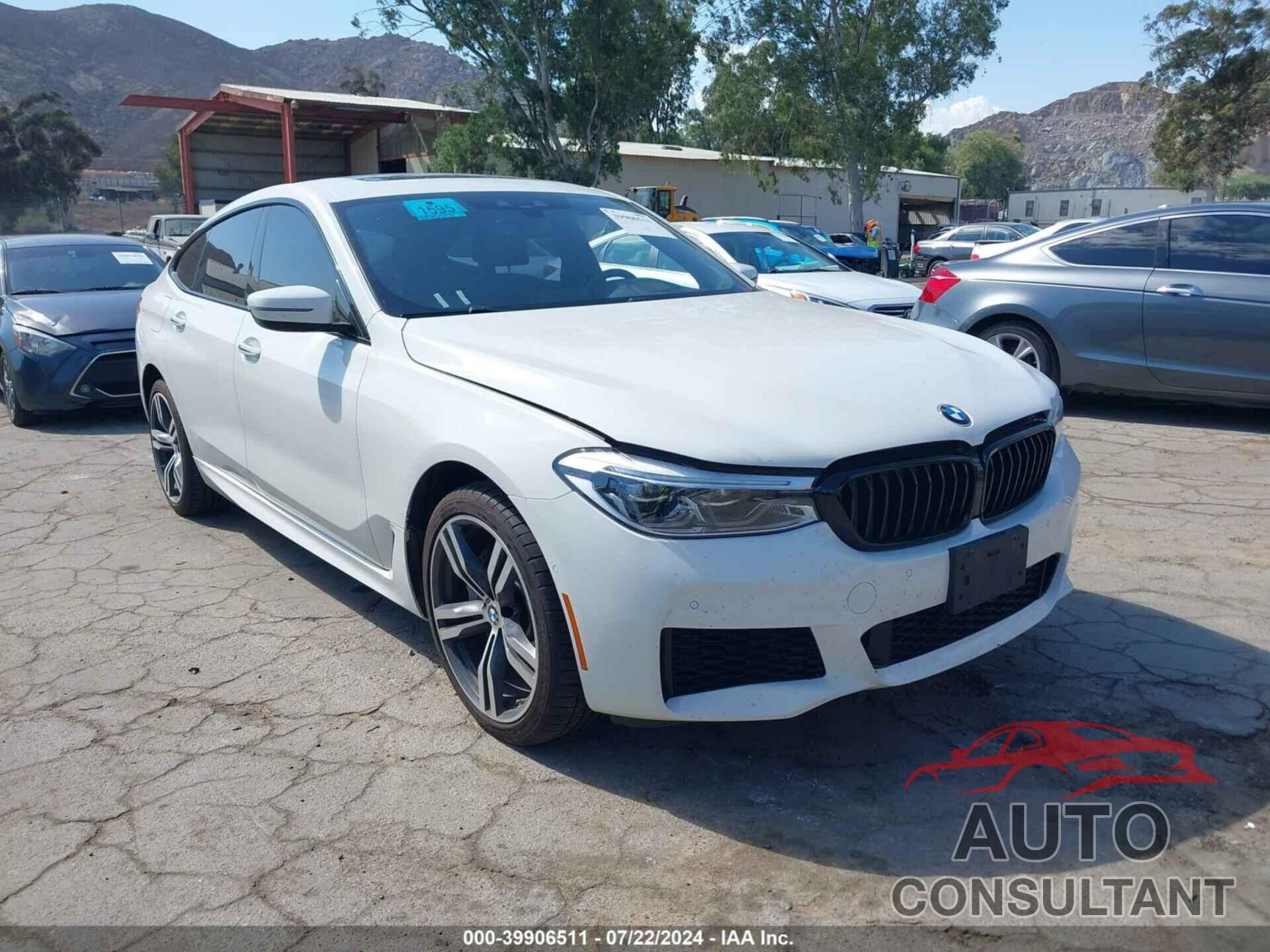 BMW 640I GRAN TURISMO 2018 - WBAJV6C51JBJ99823