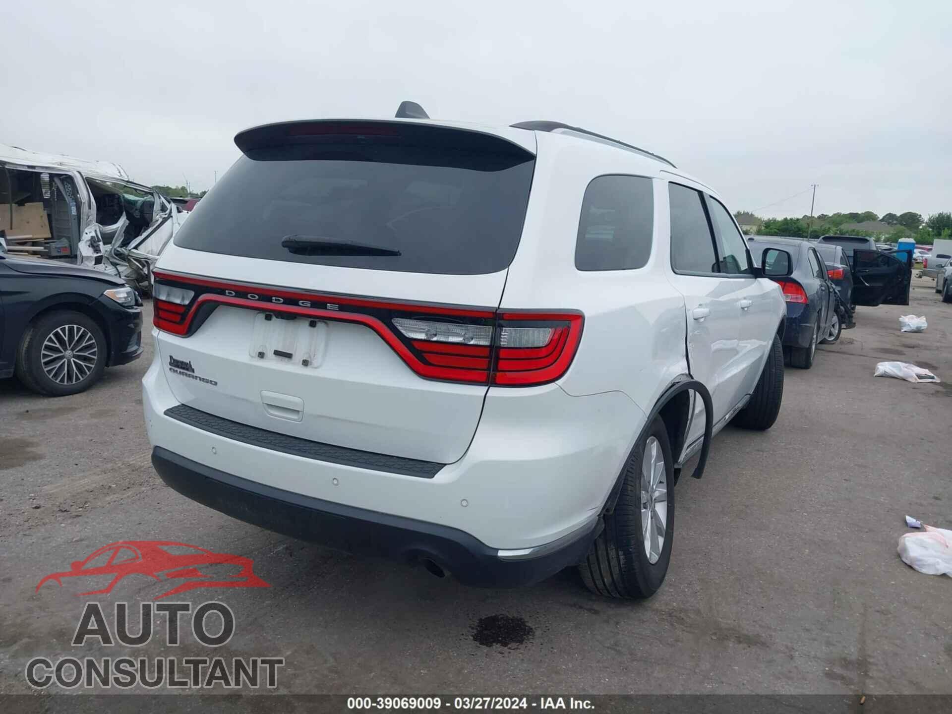 DODGE DURANGO 2022 - 1C4RDHAGXNC103003