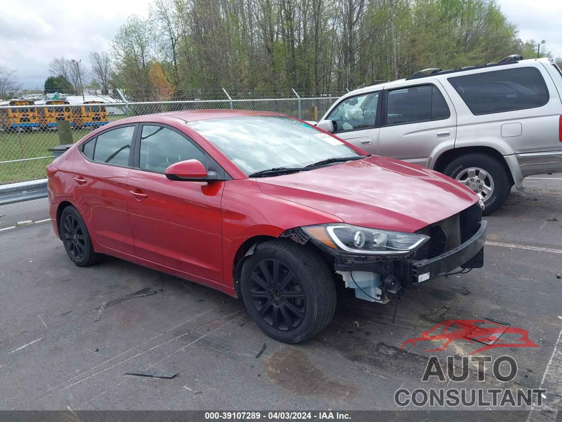 HYUNDAI ELANTRA 2017 - 5NPD74LF6HH112174