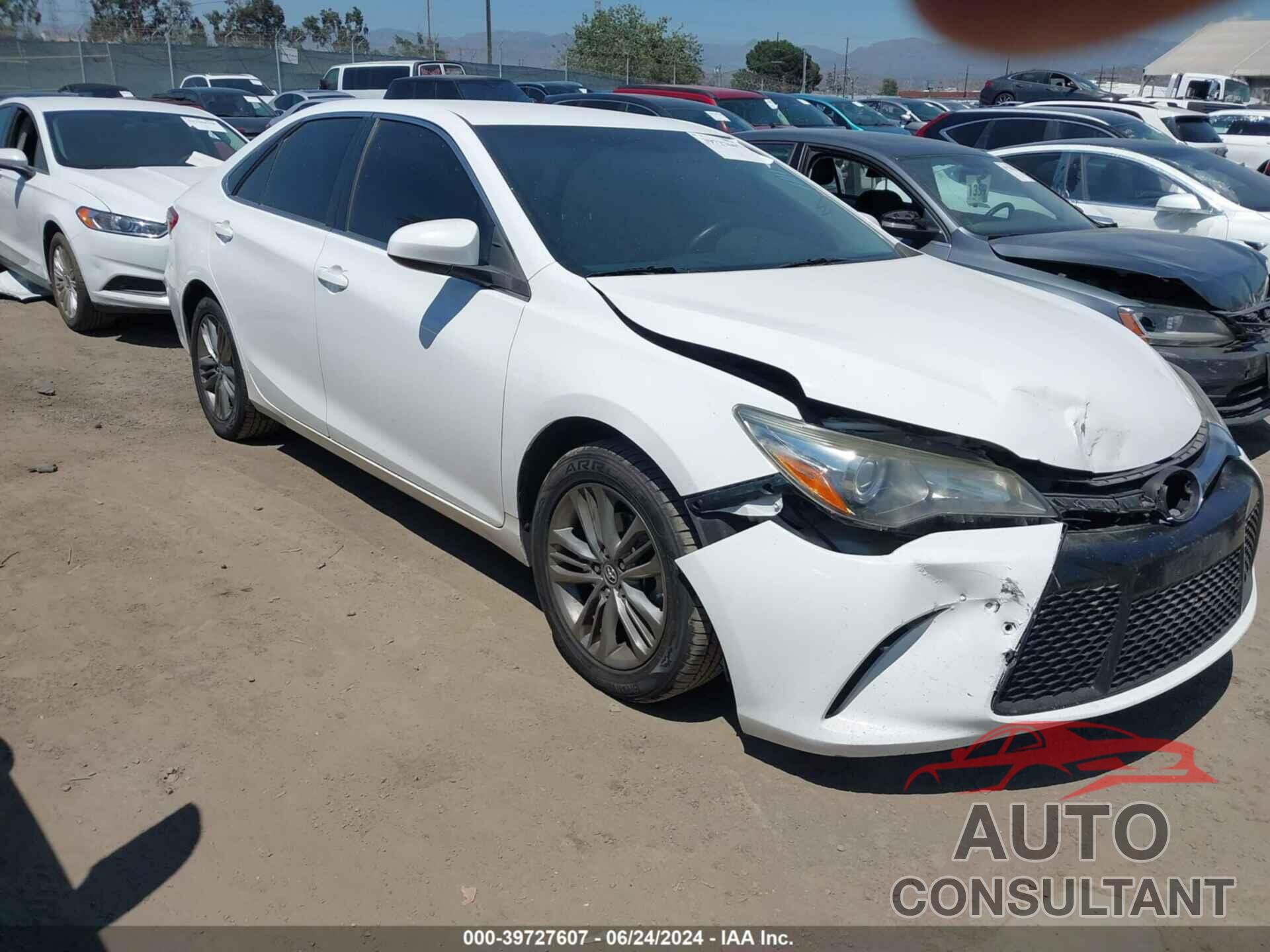 TOYOTA CAMRY 2016 - 4T1BF1FK8GU259033