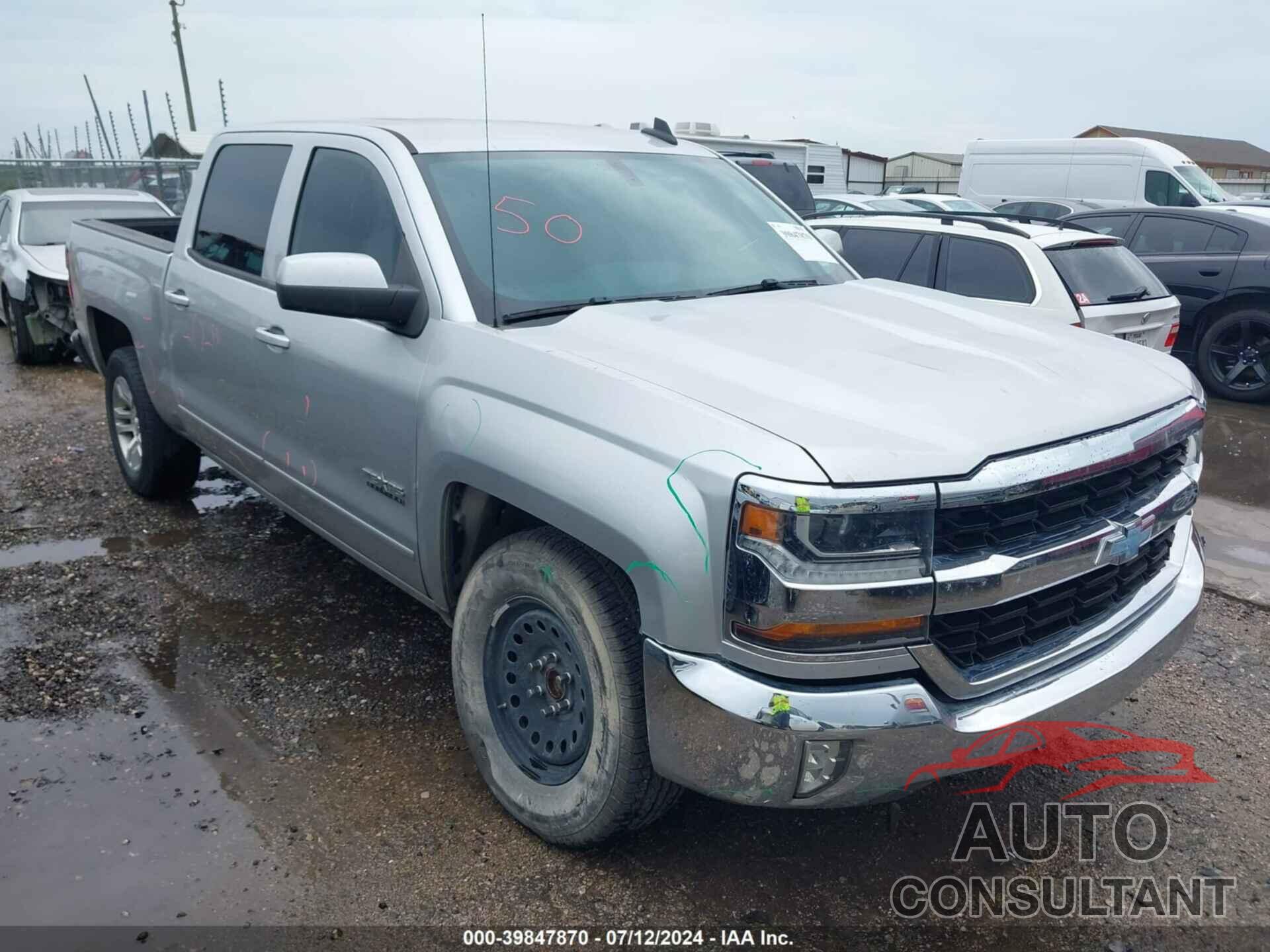 CHEVROLET SILVERADO 1500 2018 - 3GCPCREC7JG613842
