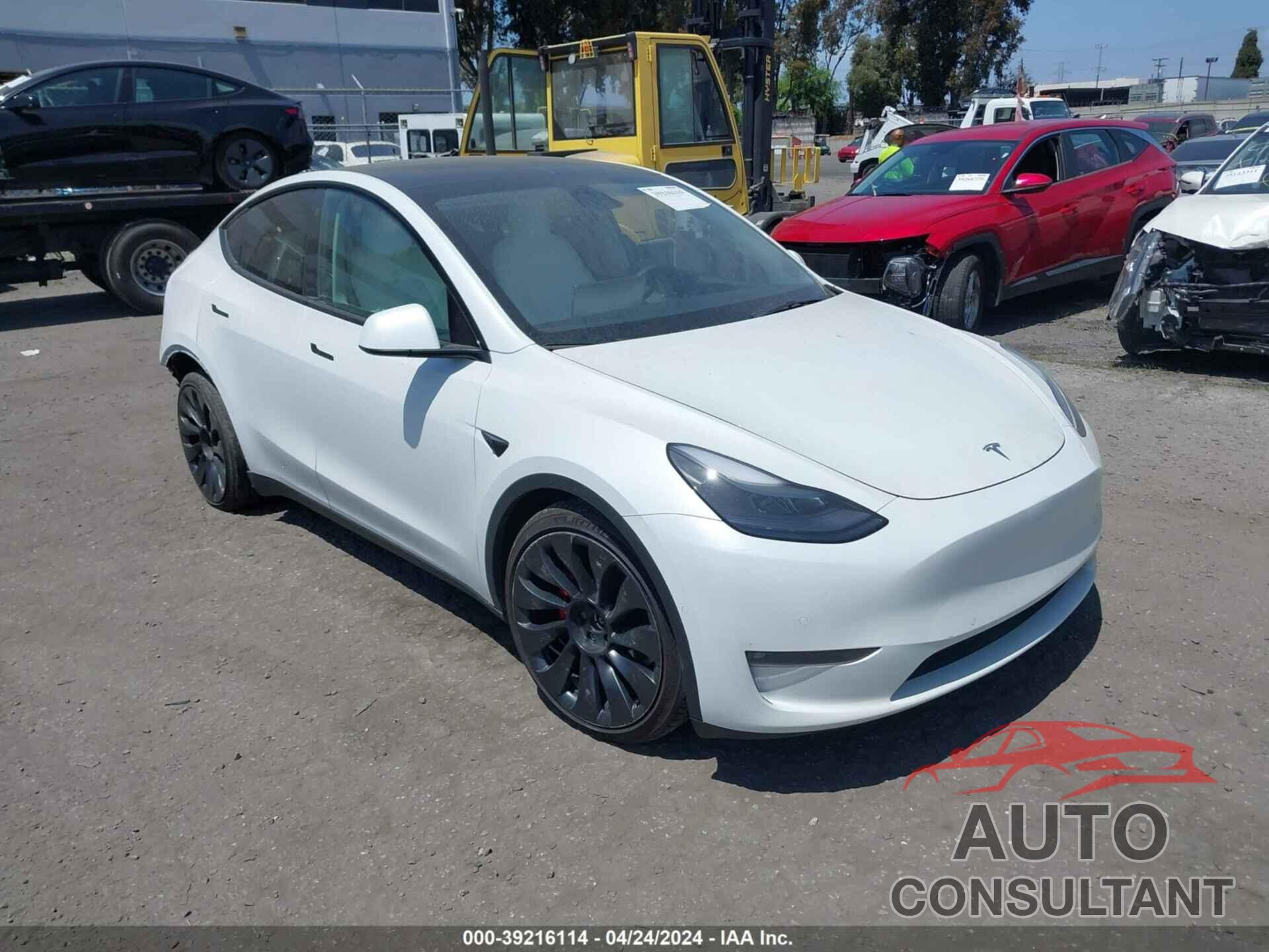 TESLA MODEL Y 2022 - 7SAYGDEF4NF468604