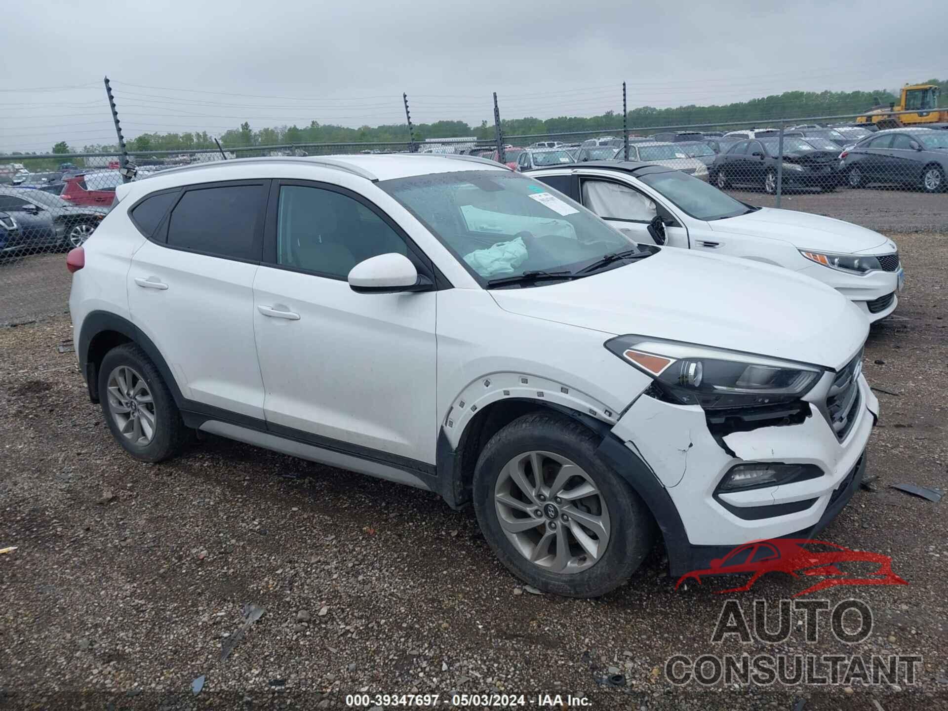 HYUNDAI TUCSON 2017 - KM8J3CA45HU391693