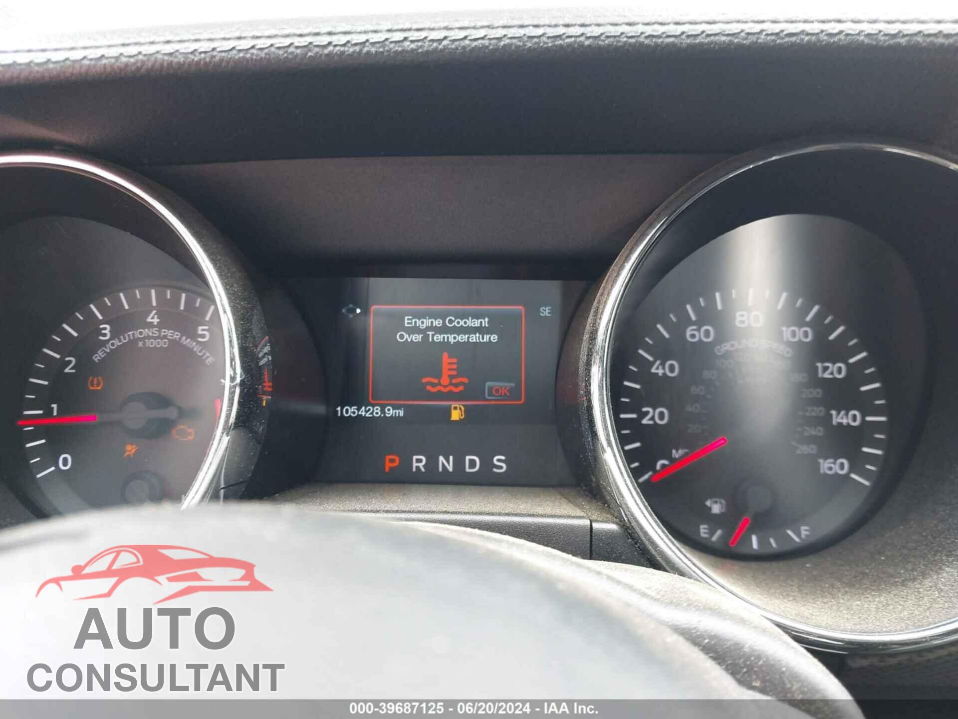 FORD MUSTANG 2017 - 1FA6P8CF1H5262747