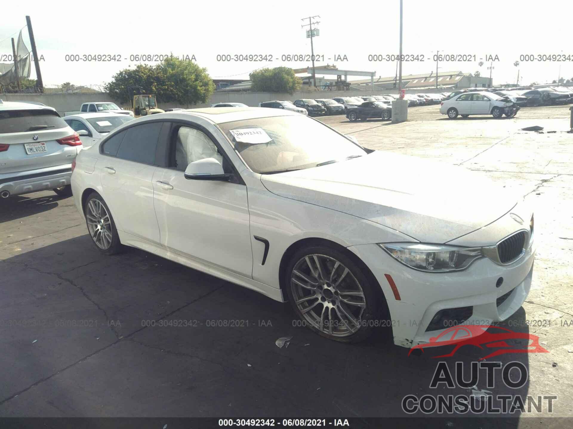 BMW 4 SERIES 2016 - WBA4A9C5XGG695838