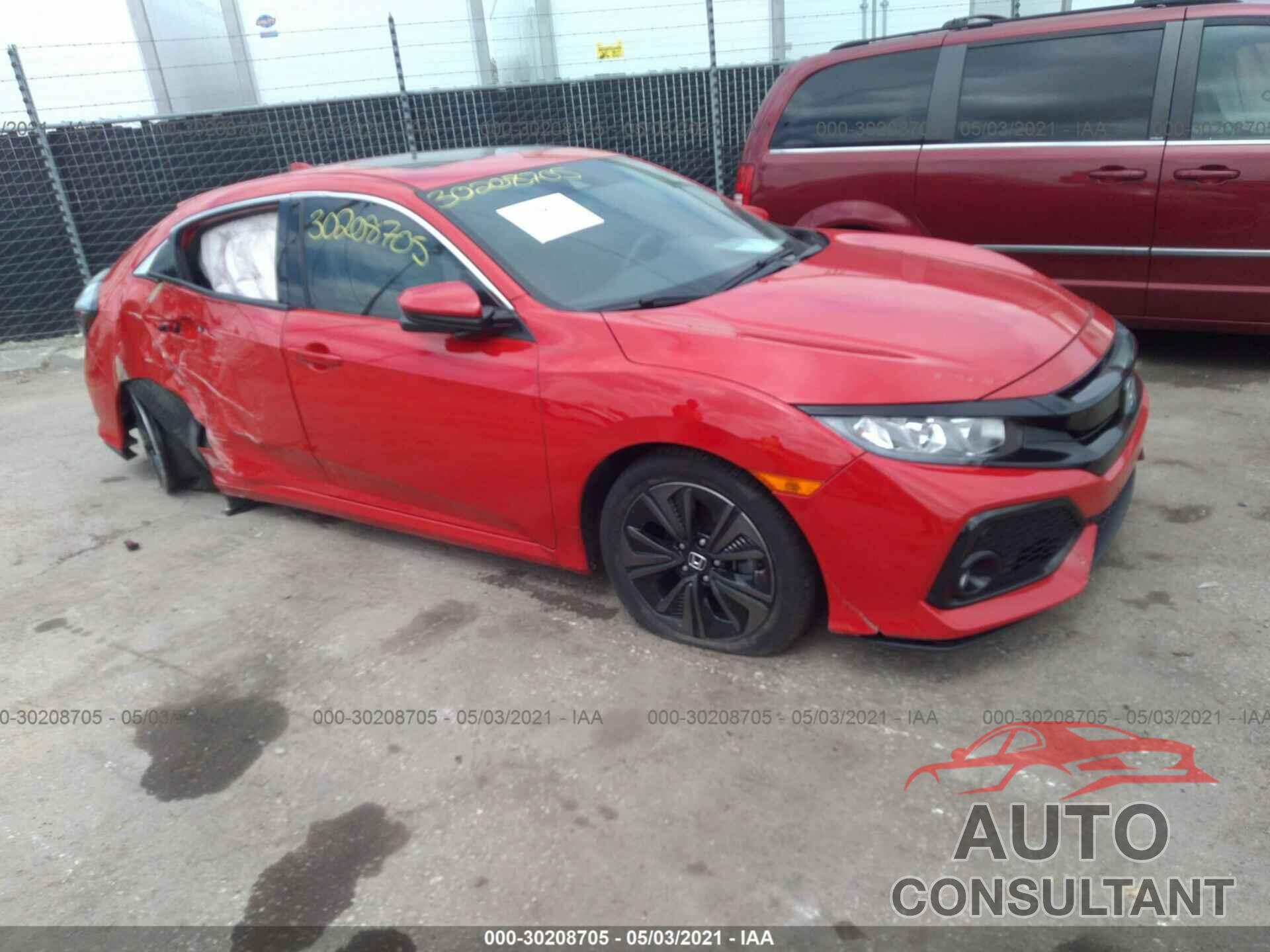 HONDA CIVIC HATCHBACK 2017 - SHHFK7H60HU234480
