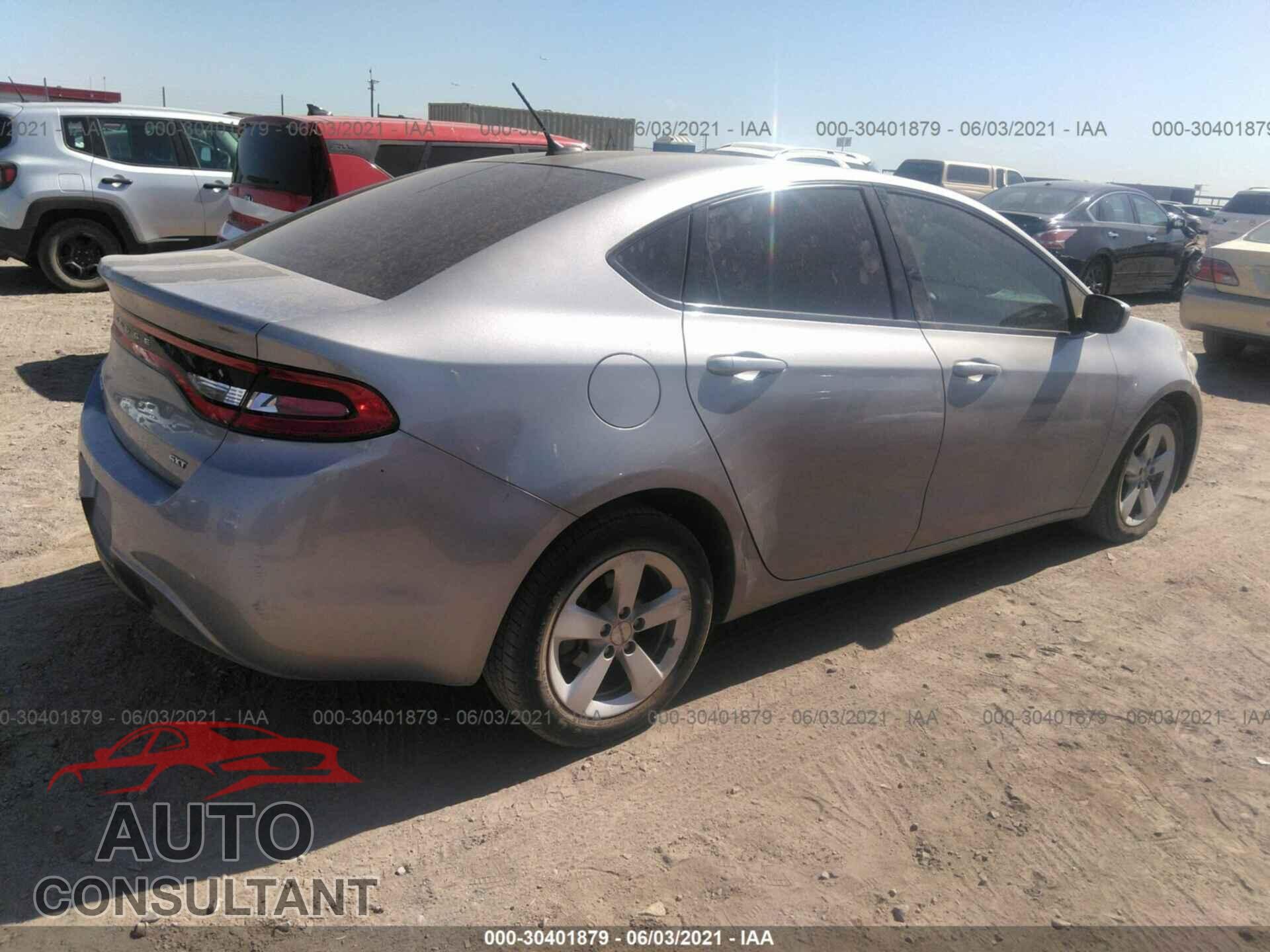 DODGE DART 2016 - 1C3CDFBB2GD517536
