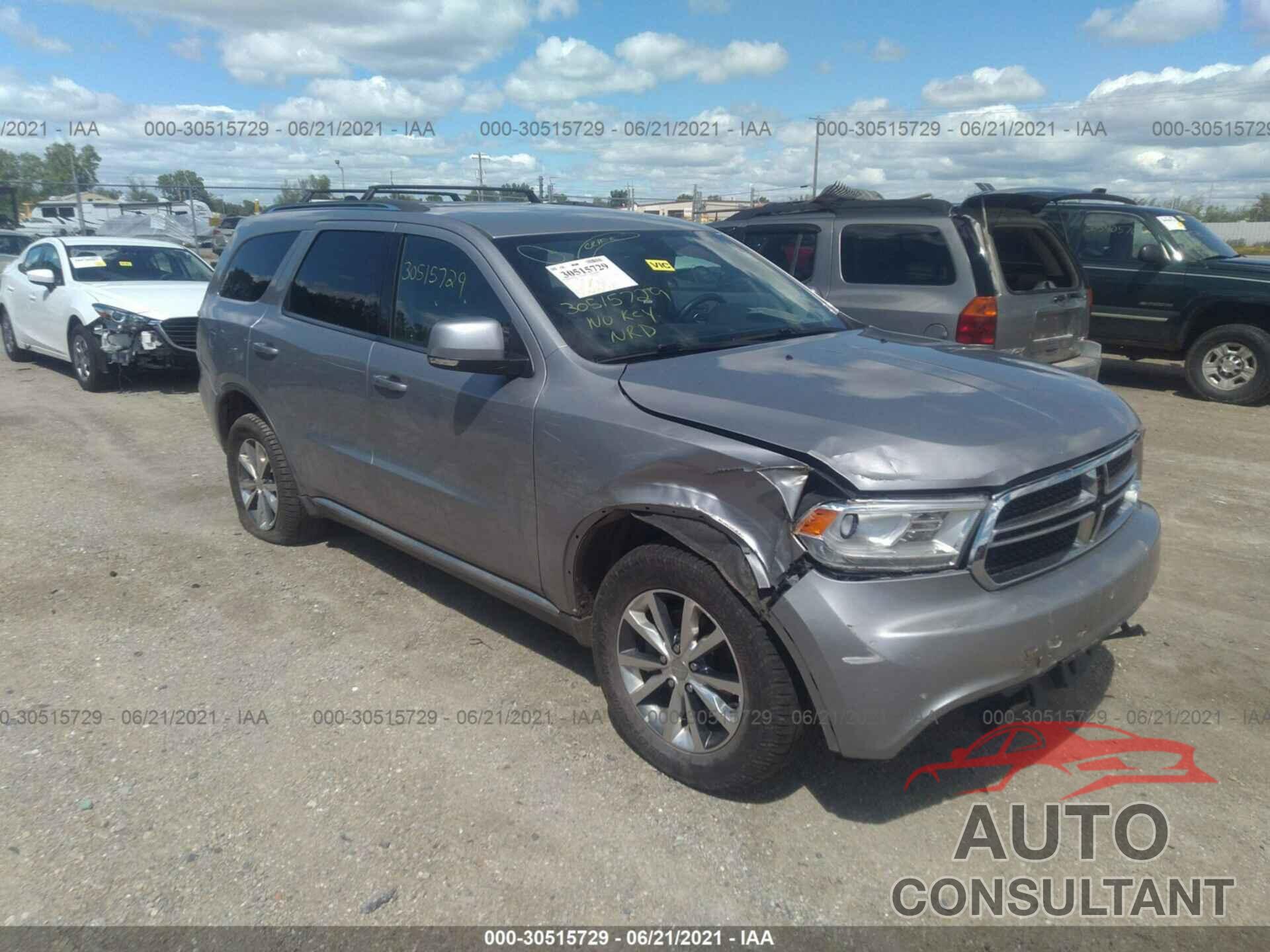 DODGE DURANGO 2016 - 1C4RDJDG3GC322956