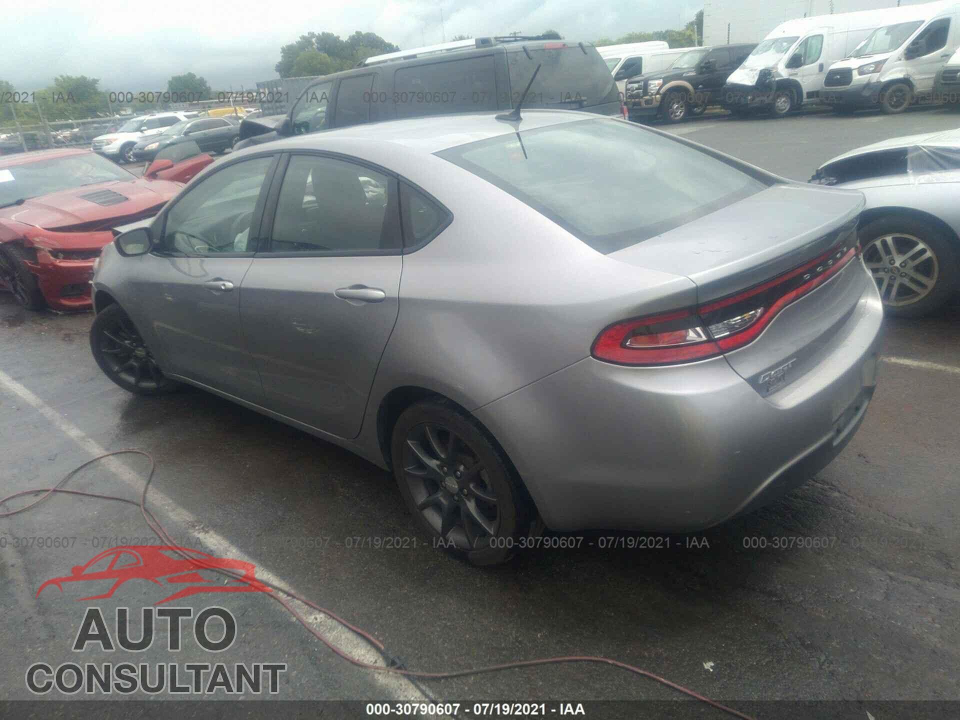 DODGE DART 2016 - 1C3CDFAA8GD607735