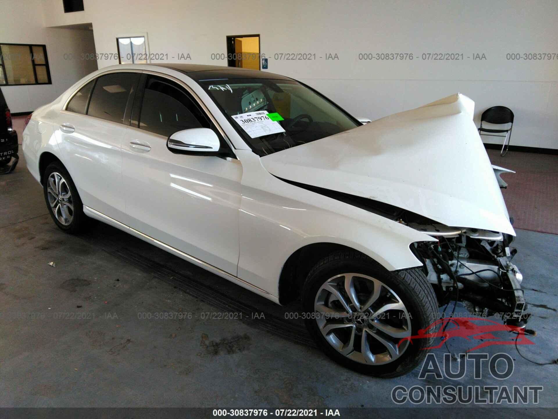 MERCEDES-BENZ C-CLASS 2017 - 55SWF4JB9HU233600