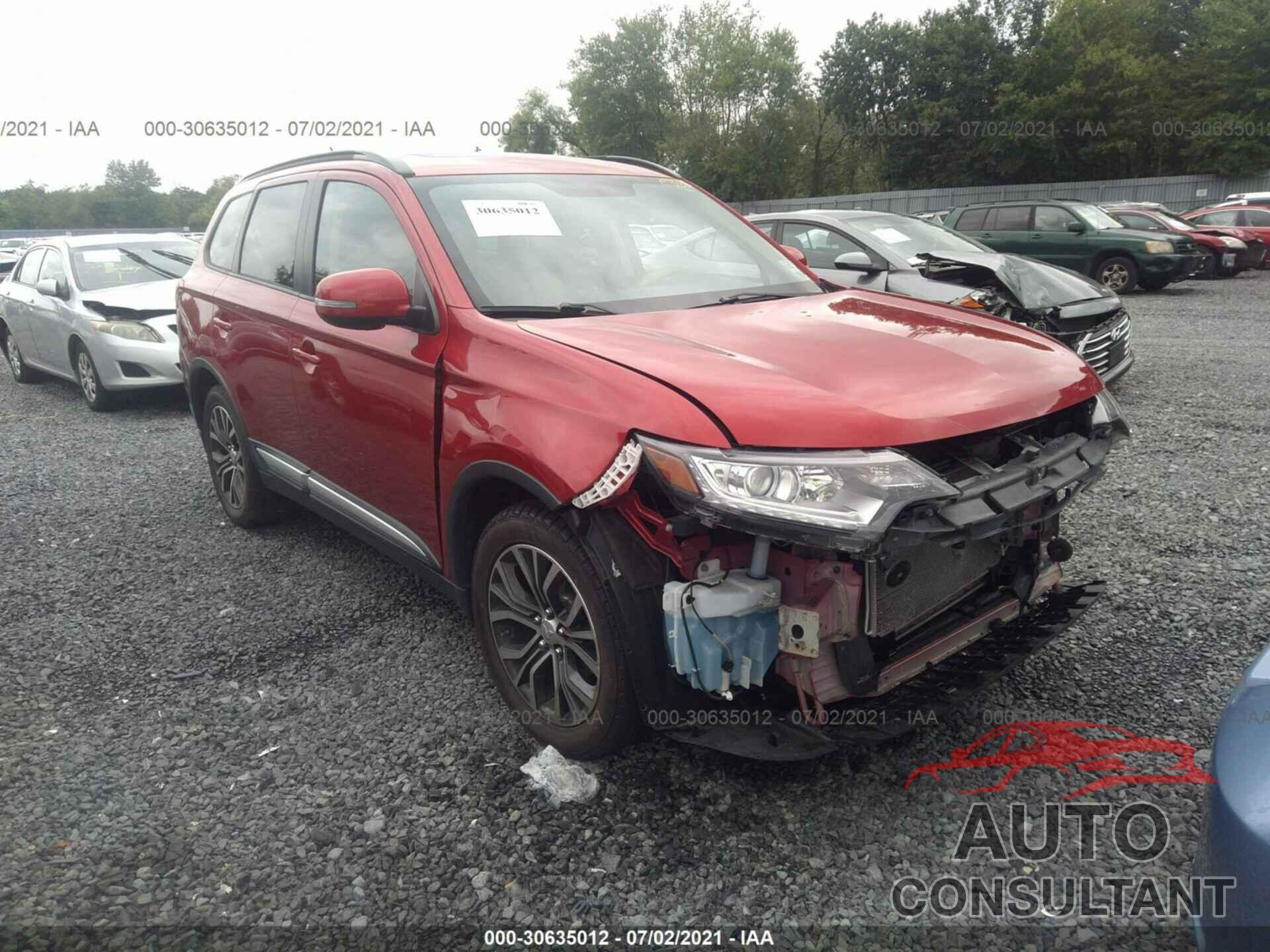 MITSUBISHI OUTLANDER 2016 - JA4AZ3A35GZ021611