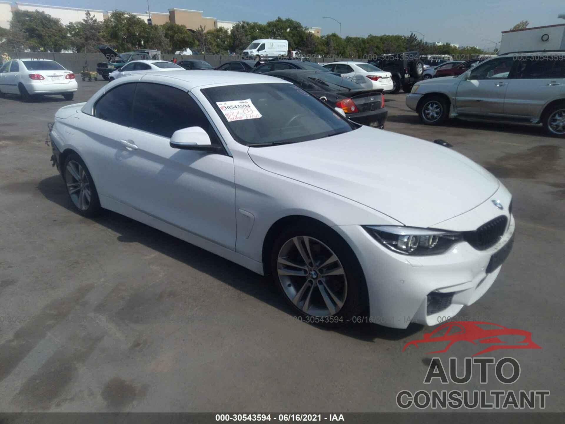 BMW 4 SERIES 2018 - WBA4Z1C5XJEC73603