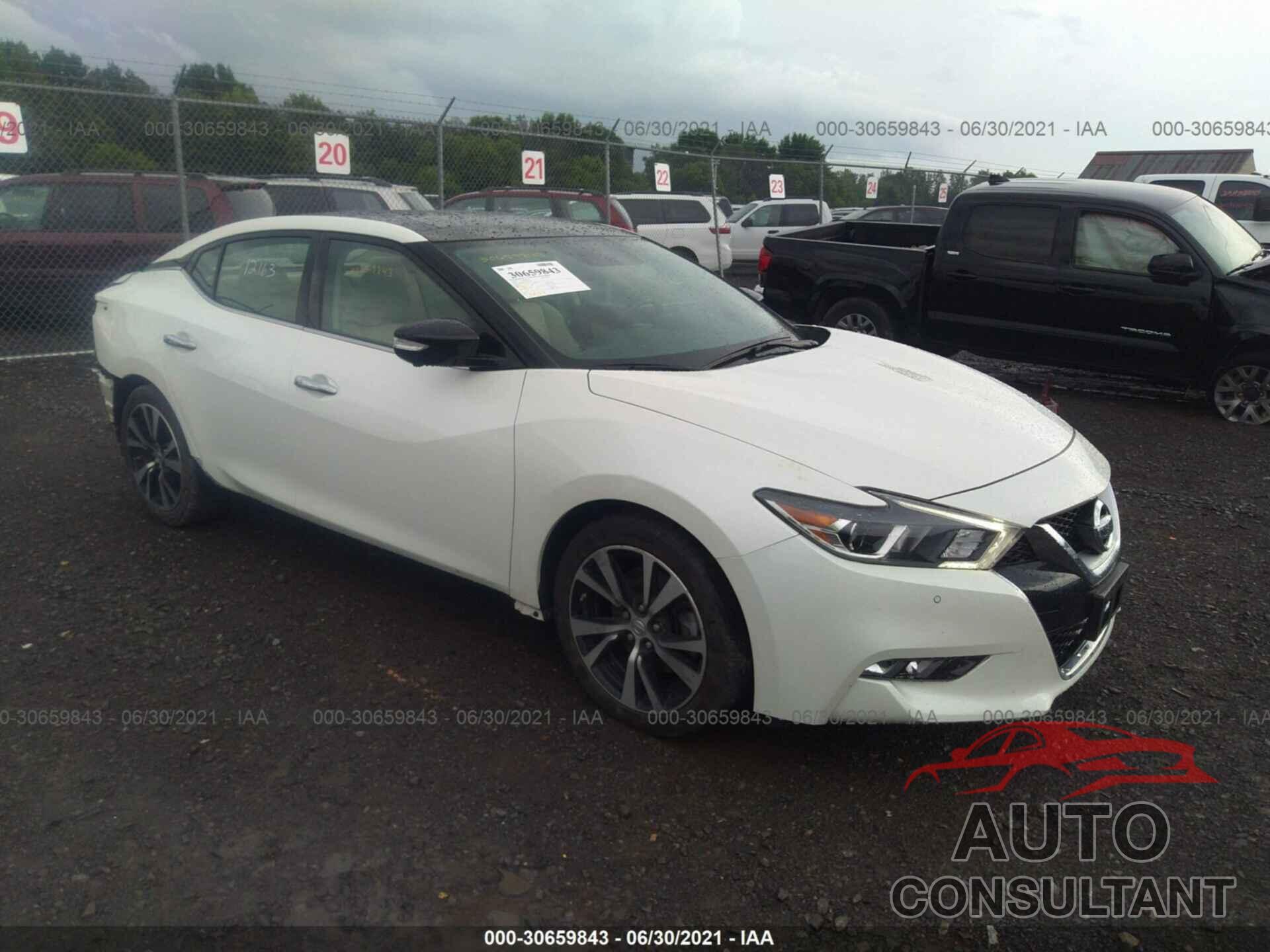 NISSAN MAXIMA 2017 - 1N4AA6AP4HC456471