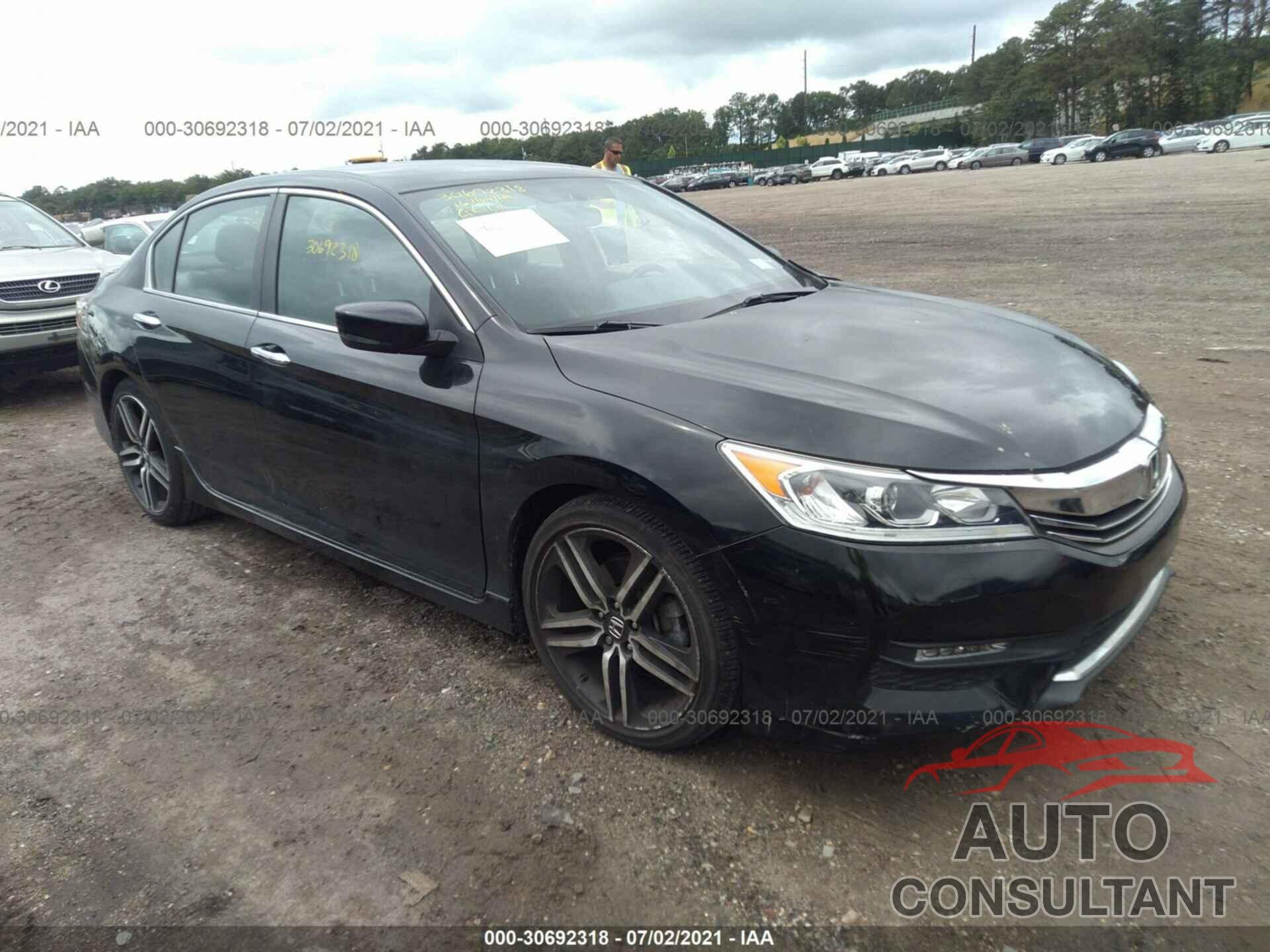 HONDA ACCORD SEDAN 2016 - 1HGCR2F50GA175808