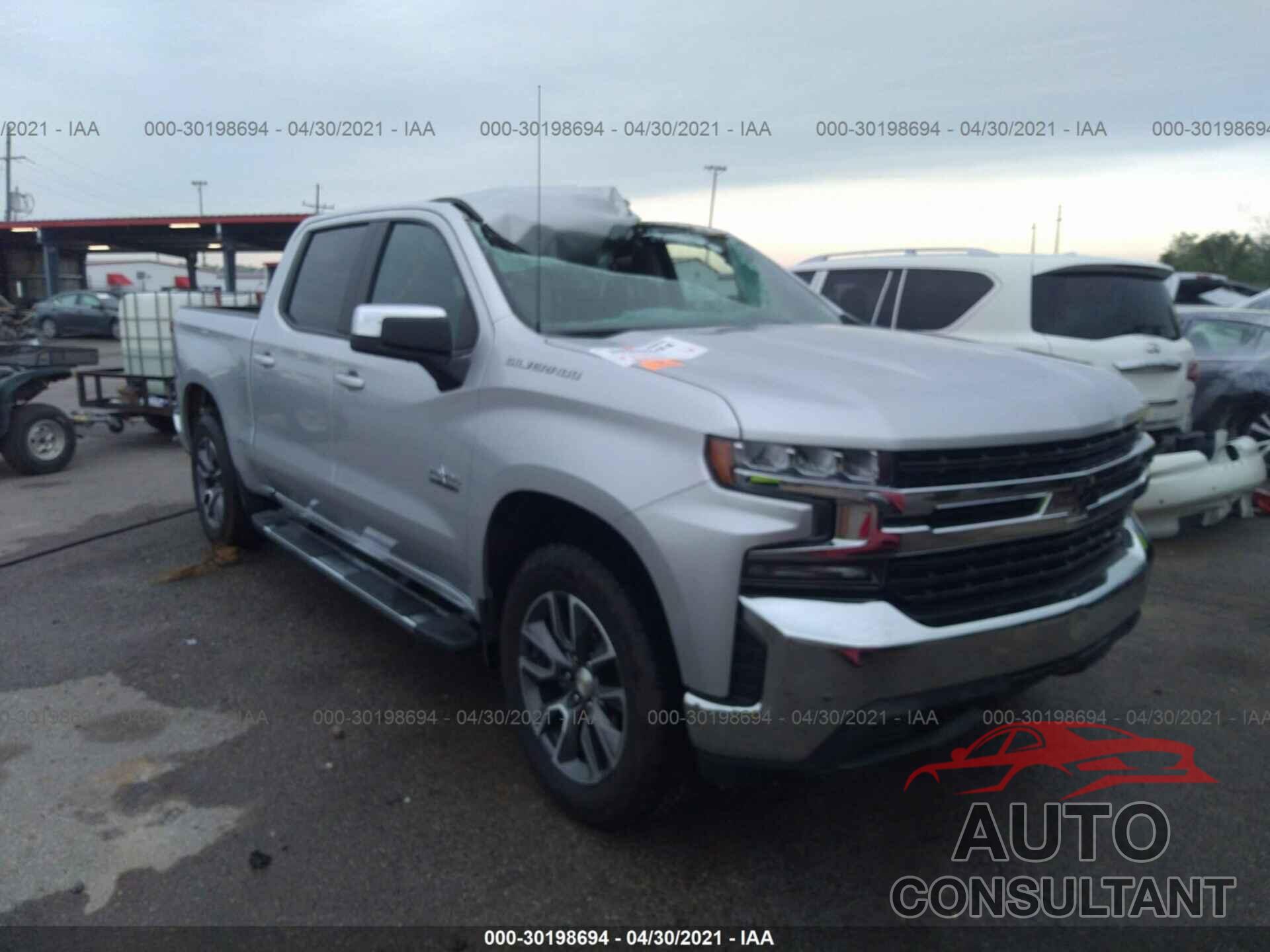 CHEVROLET SILVERADO 1500 2020 - 3GCPWCED2LG428436