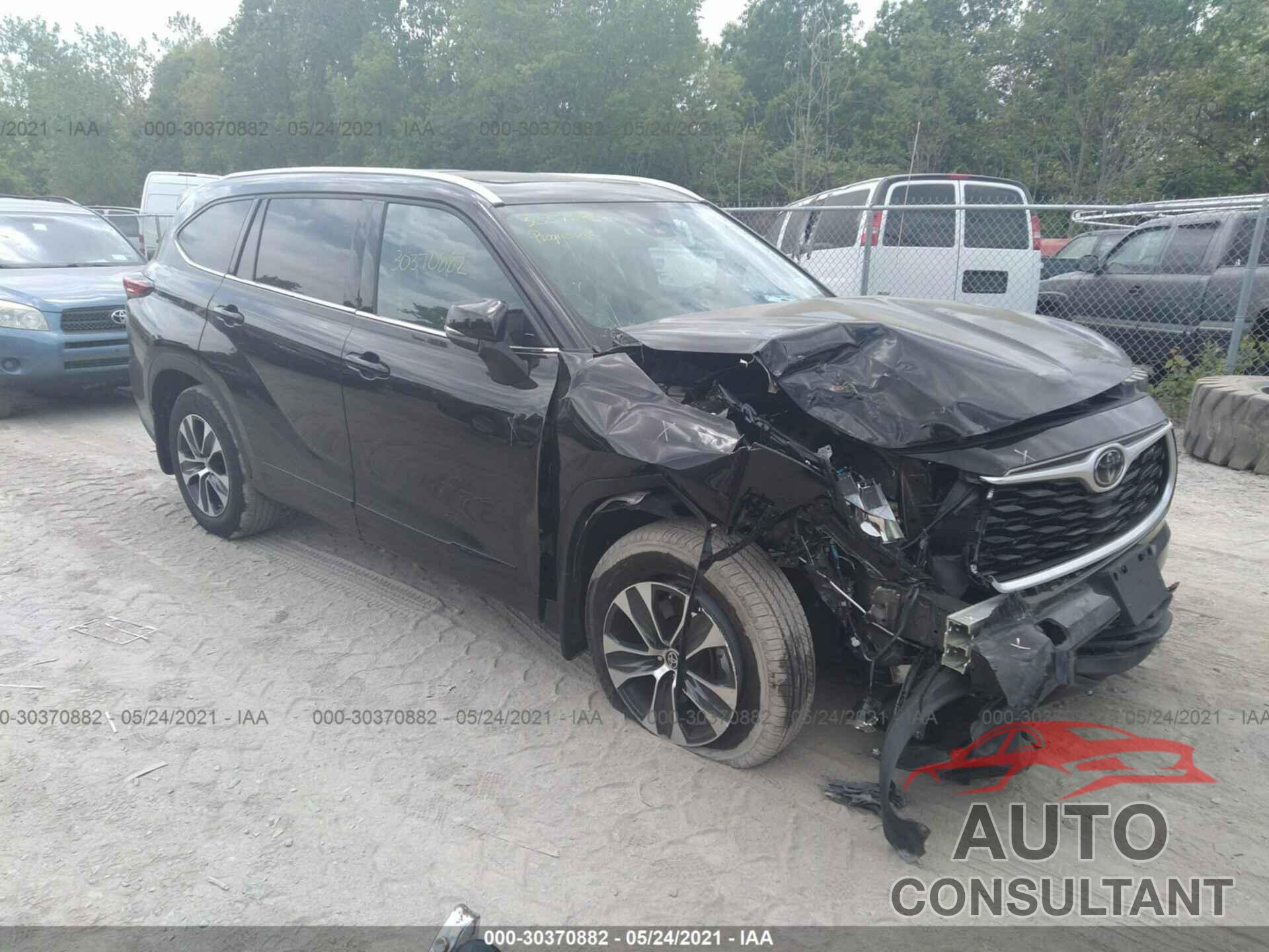 TOYOTA HIGHLANDER 2020 - 5TDHZRBH5LS053164