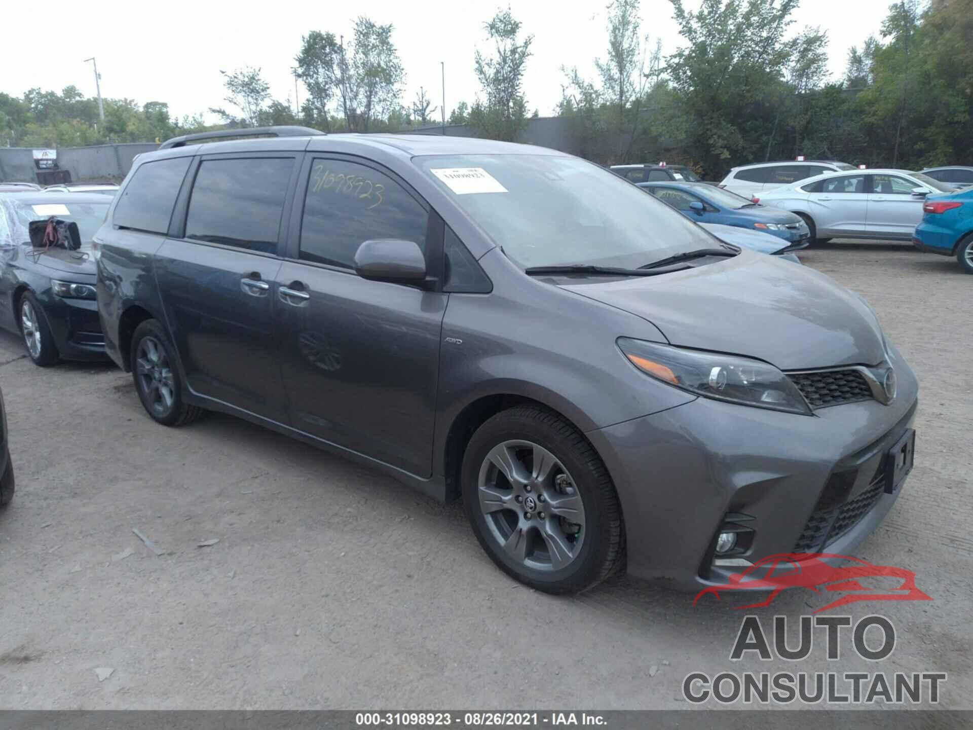 TOYOTA SIENNA 2020 - 5TDEZ3DC2LS235468