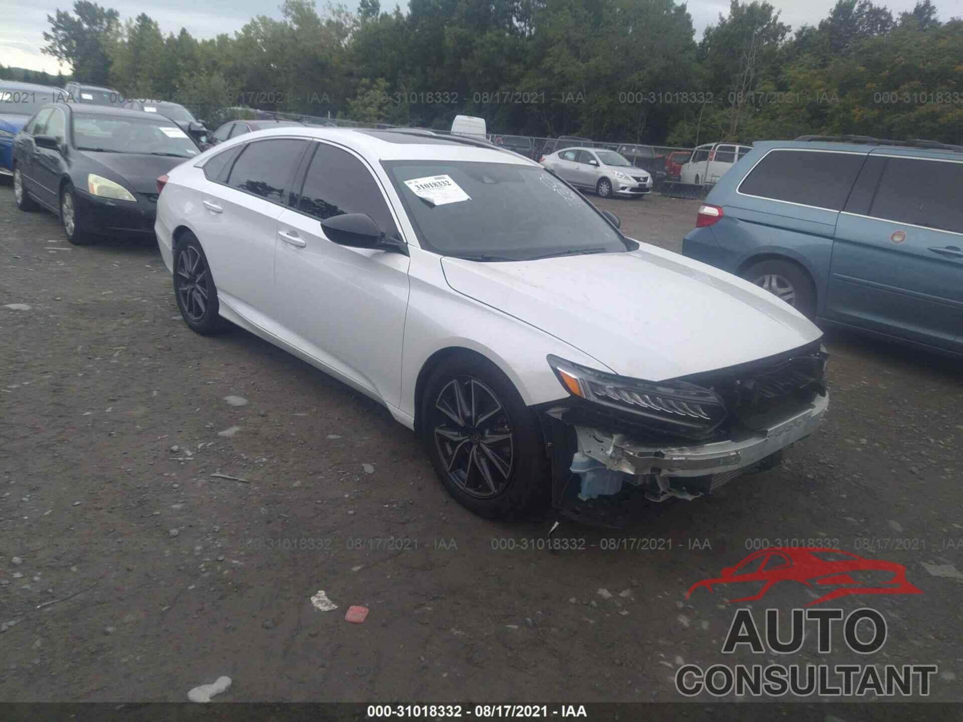 HONDA ACCORD SEDAN 2021 - 1HGCV2F37MA005063