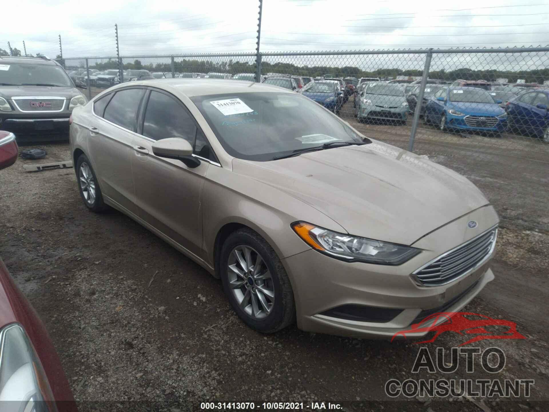 FORD FUSION 2017 - 3FA6P0H72HR142682