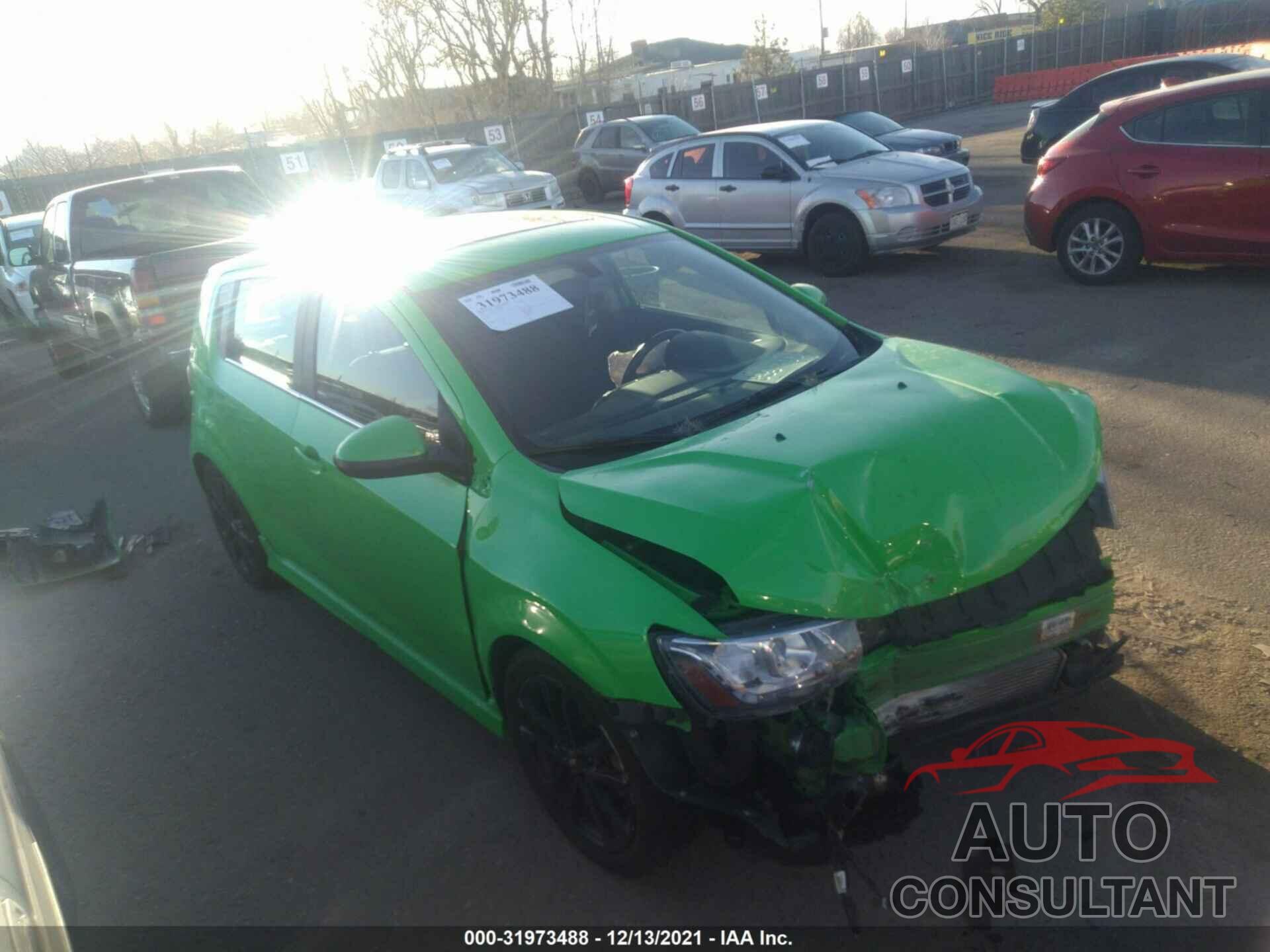 CHEVROLET SONIC 2017 - 1G1JD6SB0H4169605