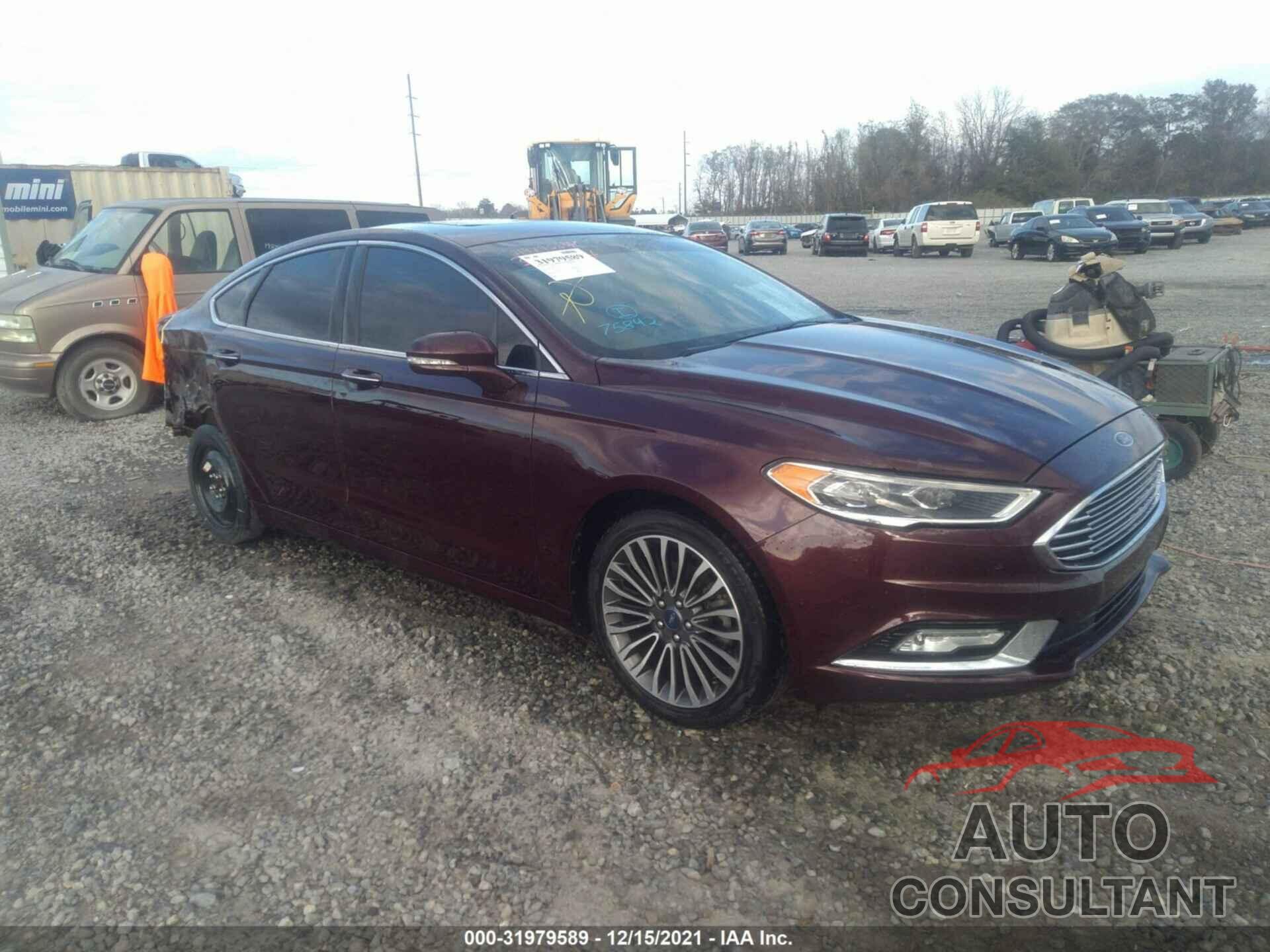 FORD FUSION 2017 - 3FA6P0H94HR203421