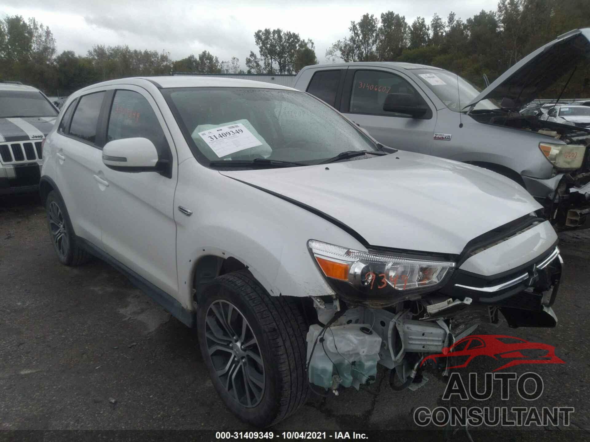 MITSUBISHI OUTLANDER SPORT 2019 - JA4AP3AU7KU033098