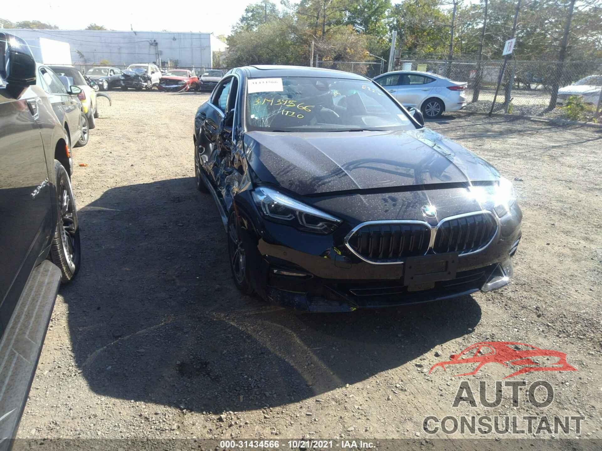 BMW 2 SERIES 2021 - WBA73AK03M7G91255